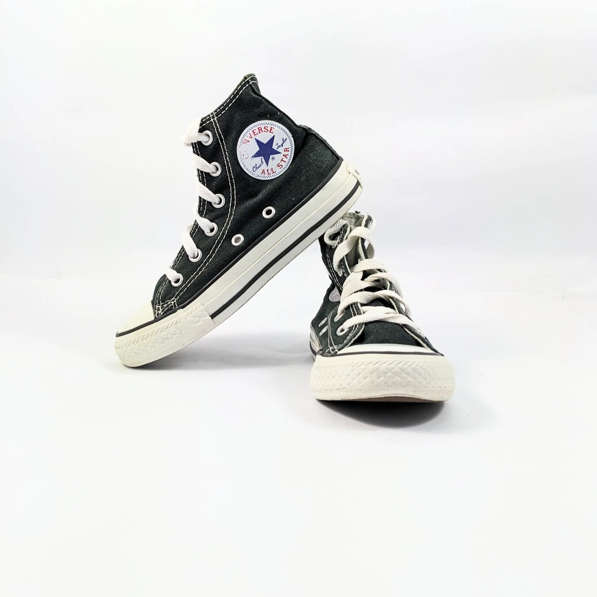 Converse Black Hightops Kids