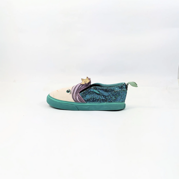 حذاء Vans Blue SlipOns للأطفال الصغار