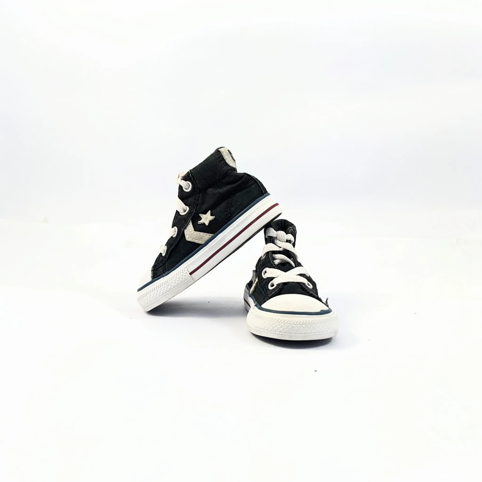 Converse Black Hightops Kids