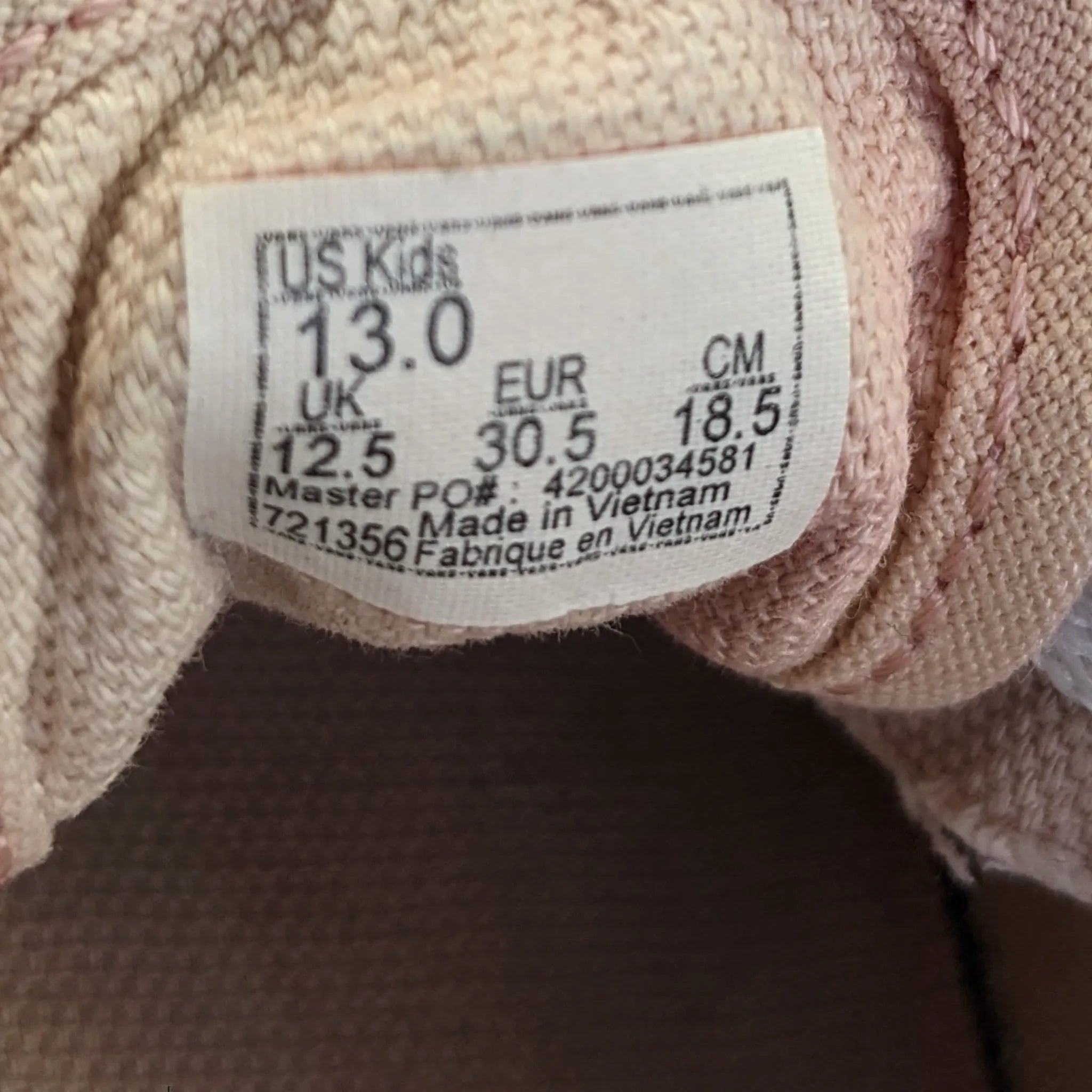 Vans Pink Sneakers Kids