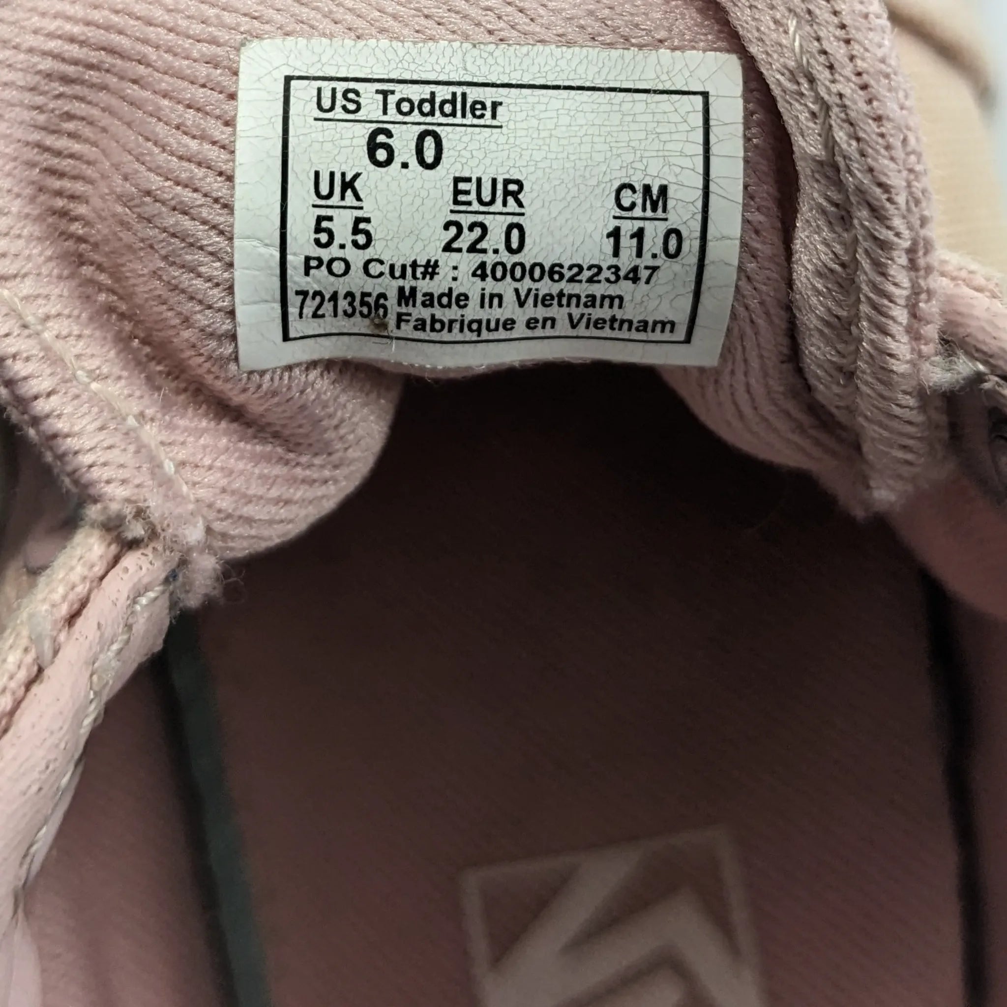 Vans Pink Sneakers Toddler