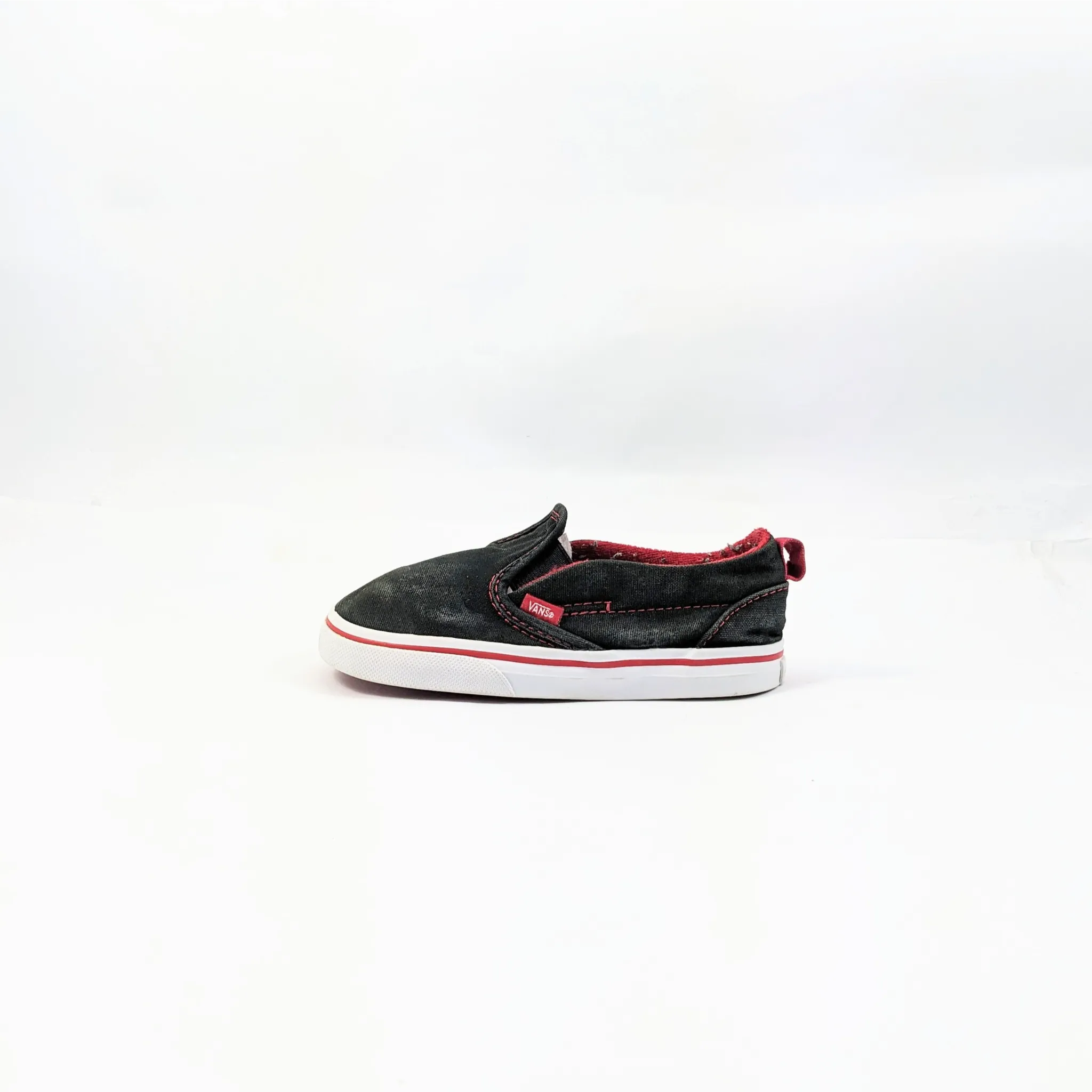 Vans Black SlipOns Kids