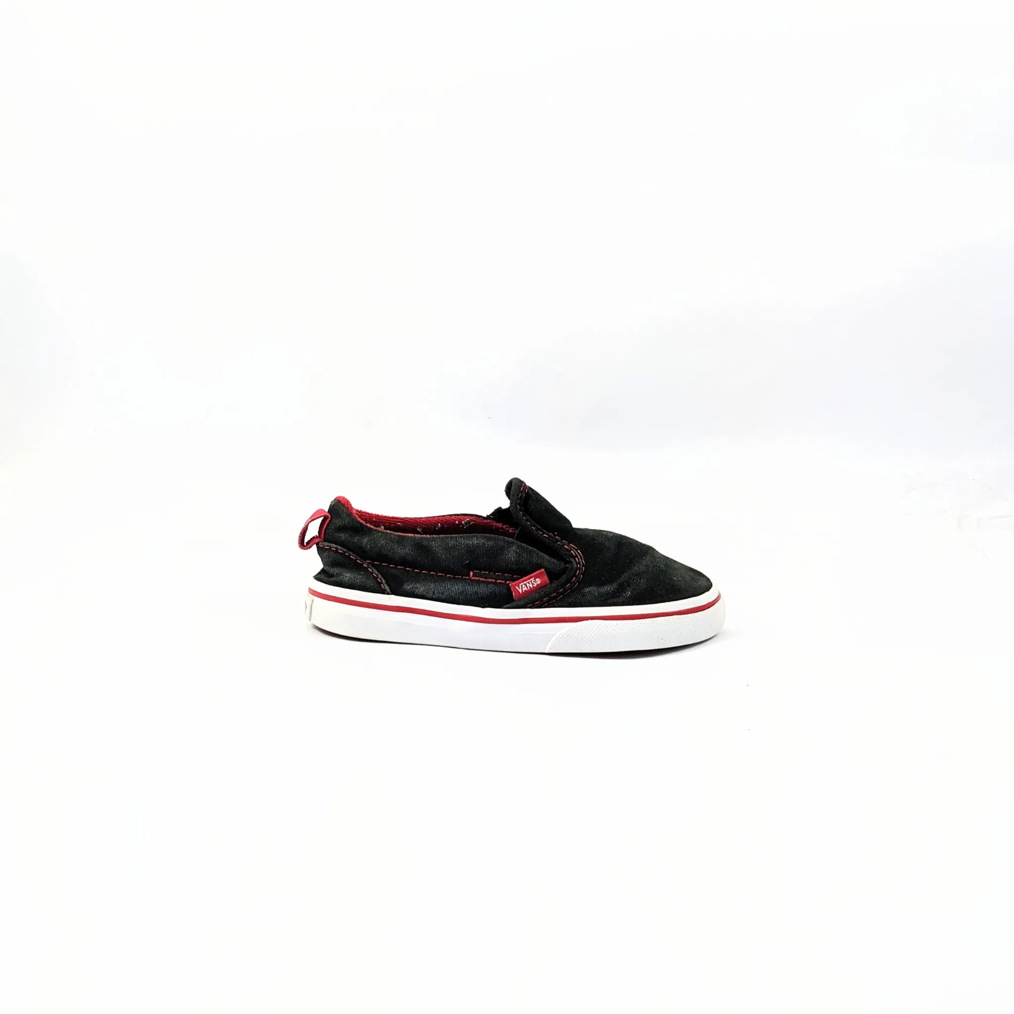 Vans Black SlipOns Kids