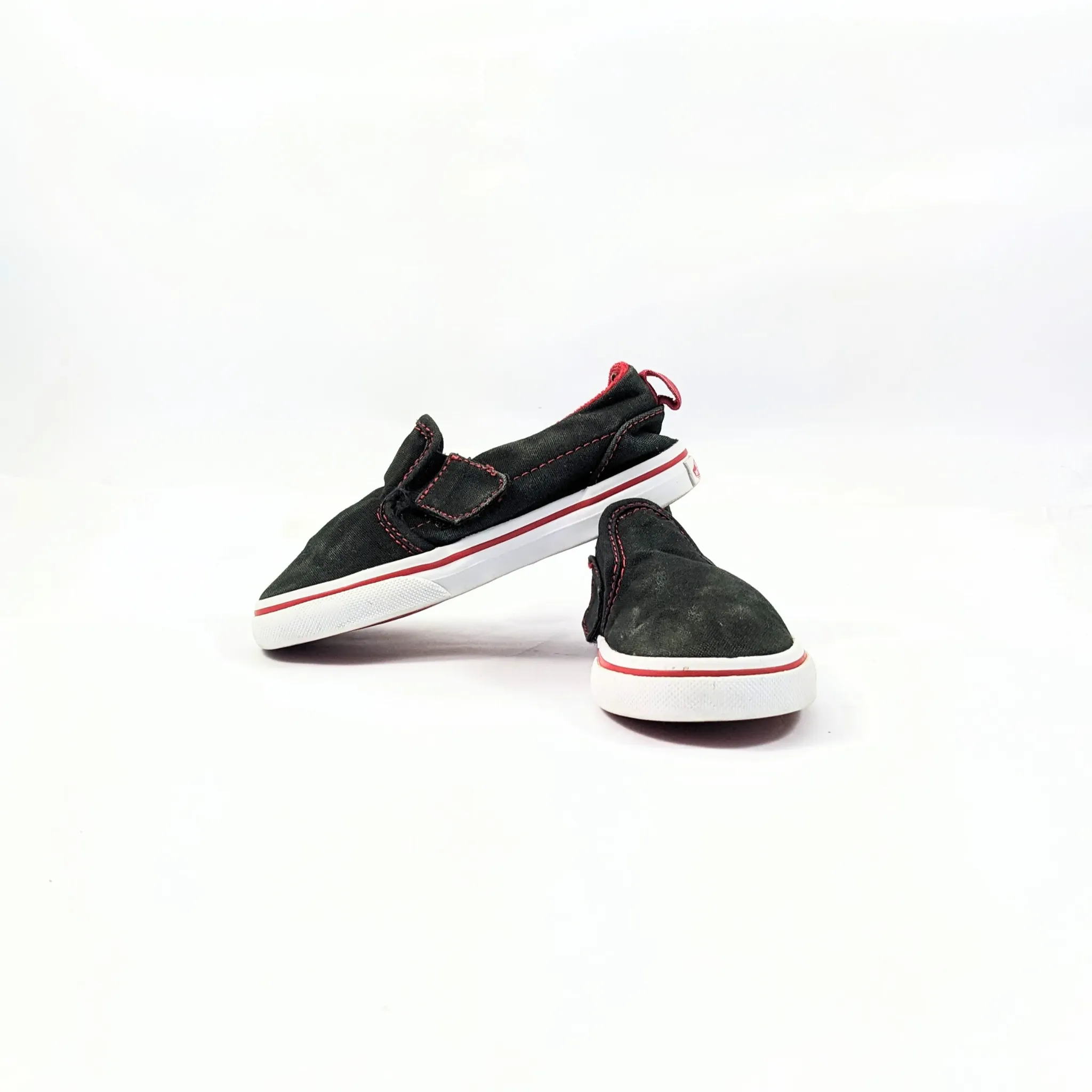 Vans Black SlipOns Kids
