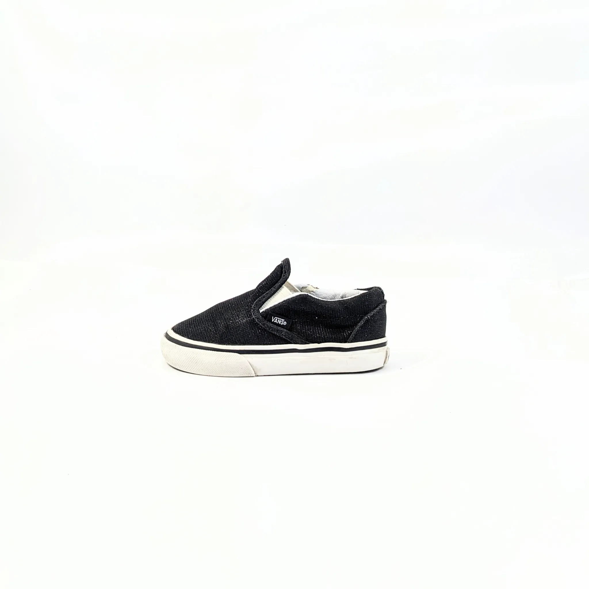 Vans Black SlipOns Kids