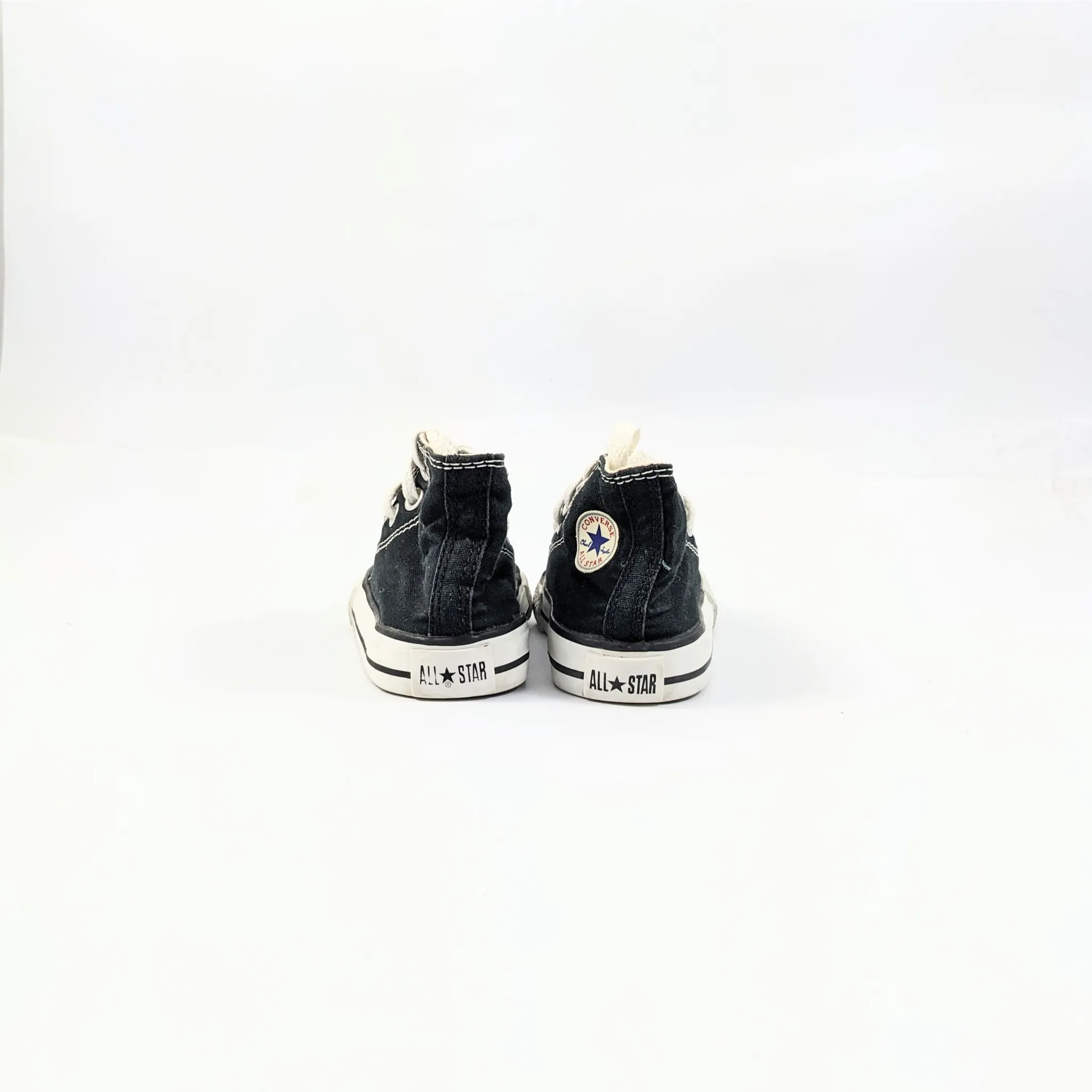 Converse Black Hightops Toddler