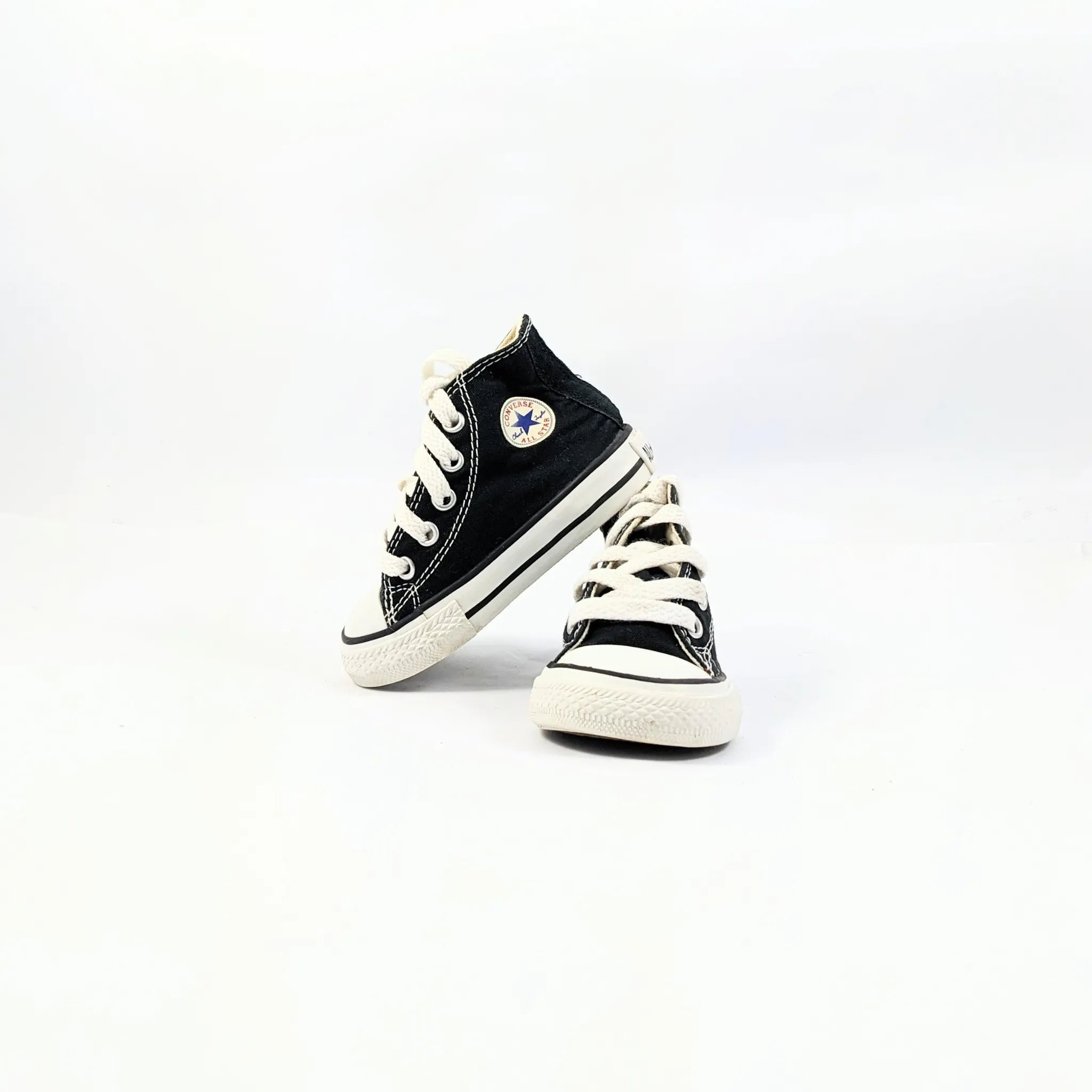 Converse Black Hightops Toddler