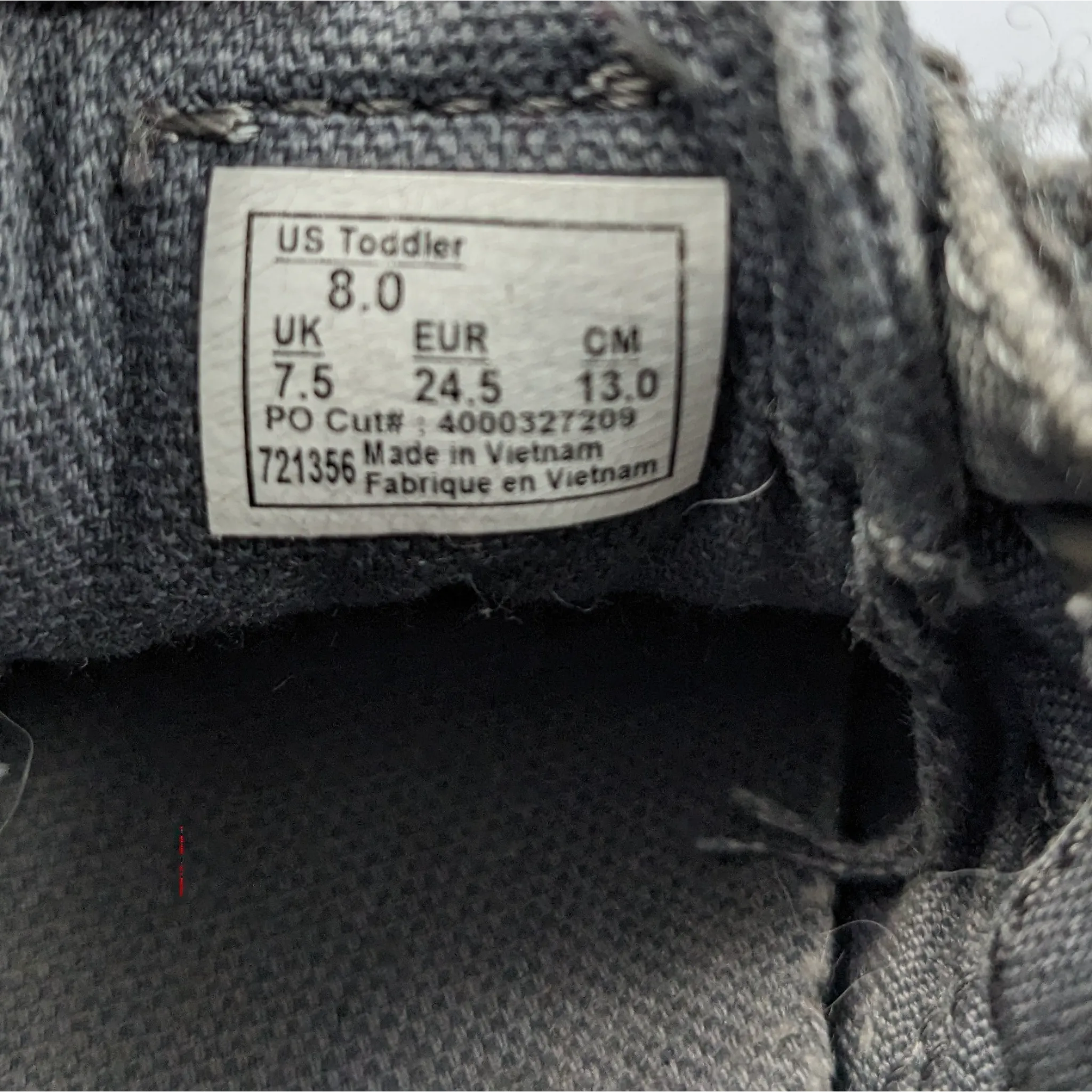 Vans Grey Sneakers Kids