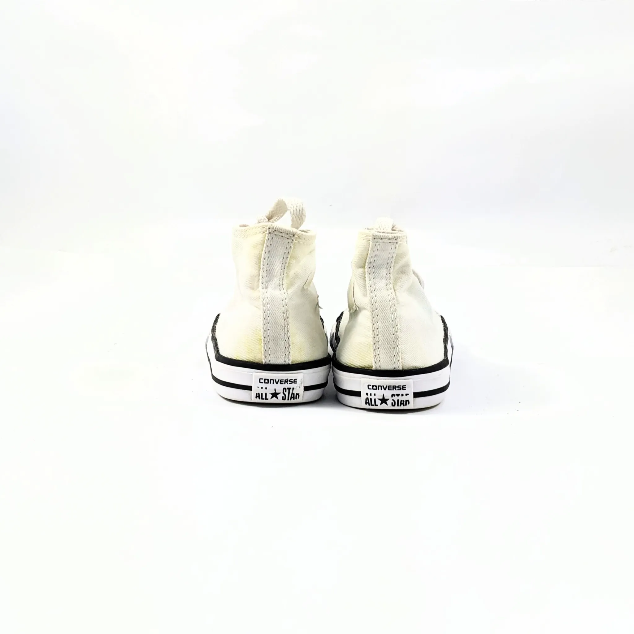 Converse White Hightops Toddler