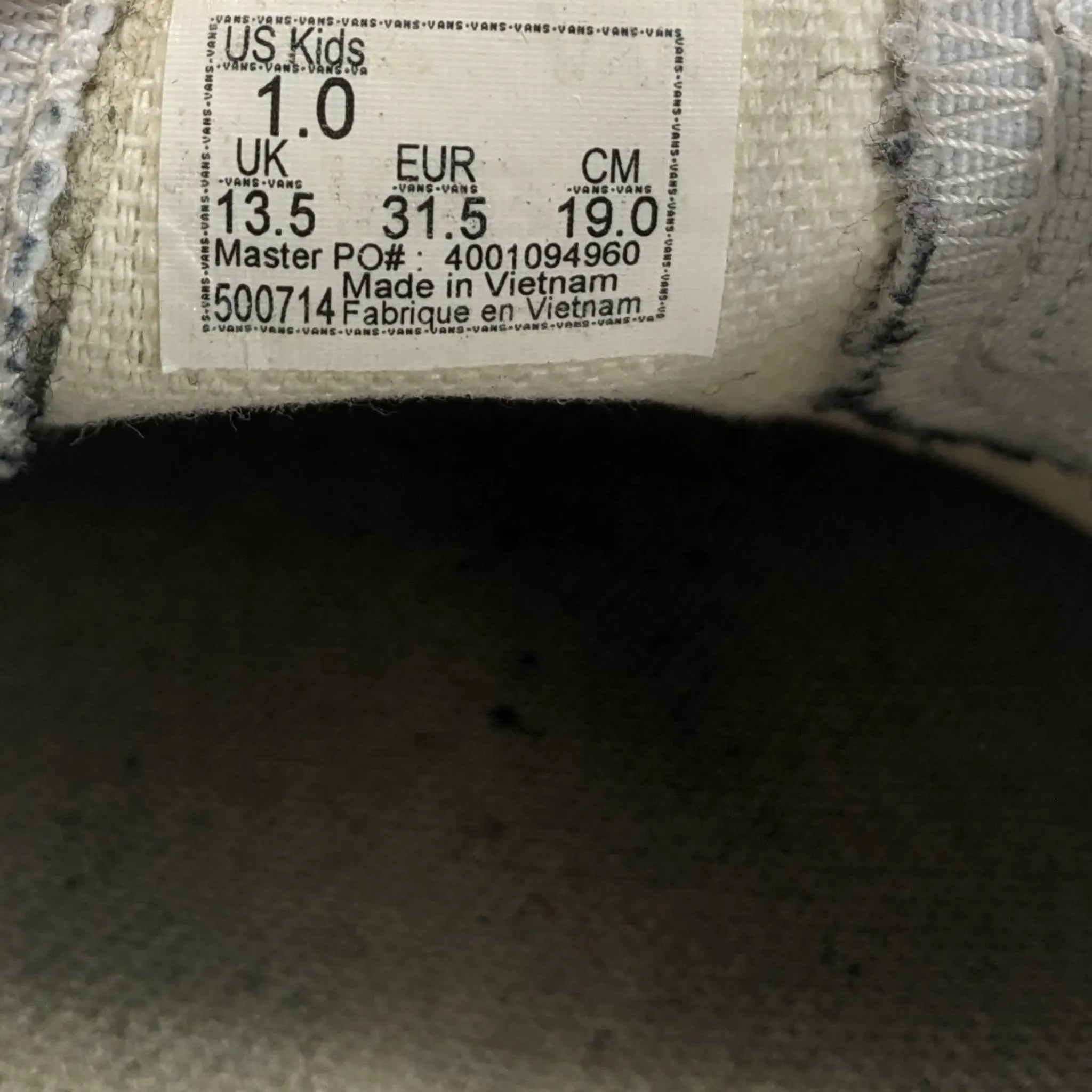 أحذية فانس الشطرنج SlipOns