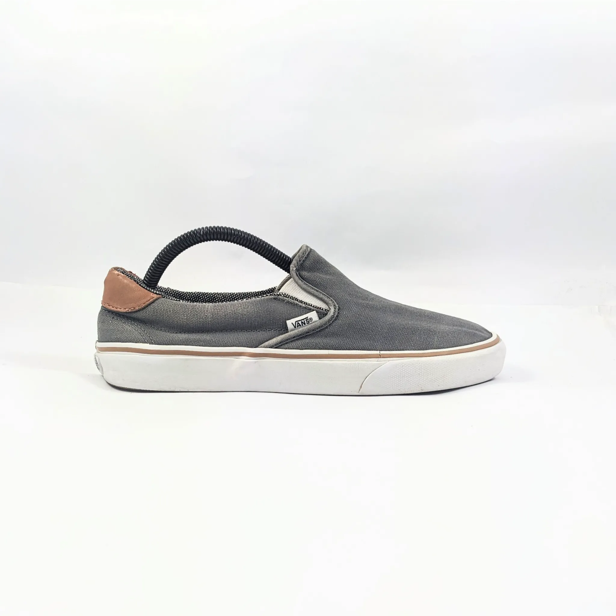 Vans Grey SlipOns
