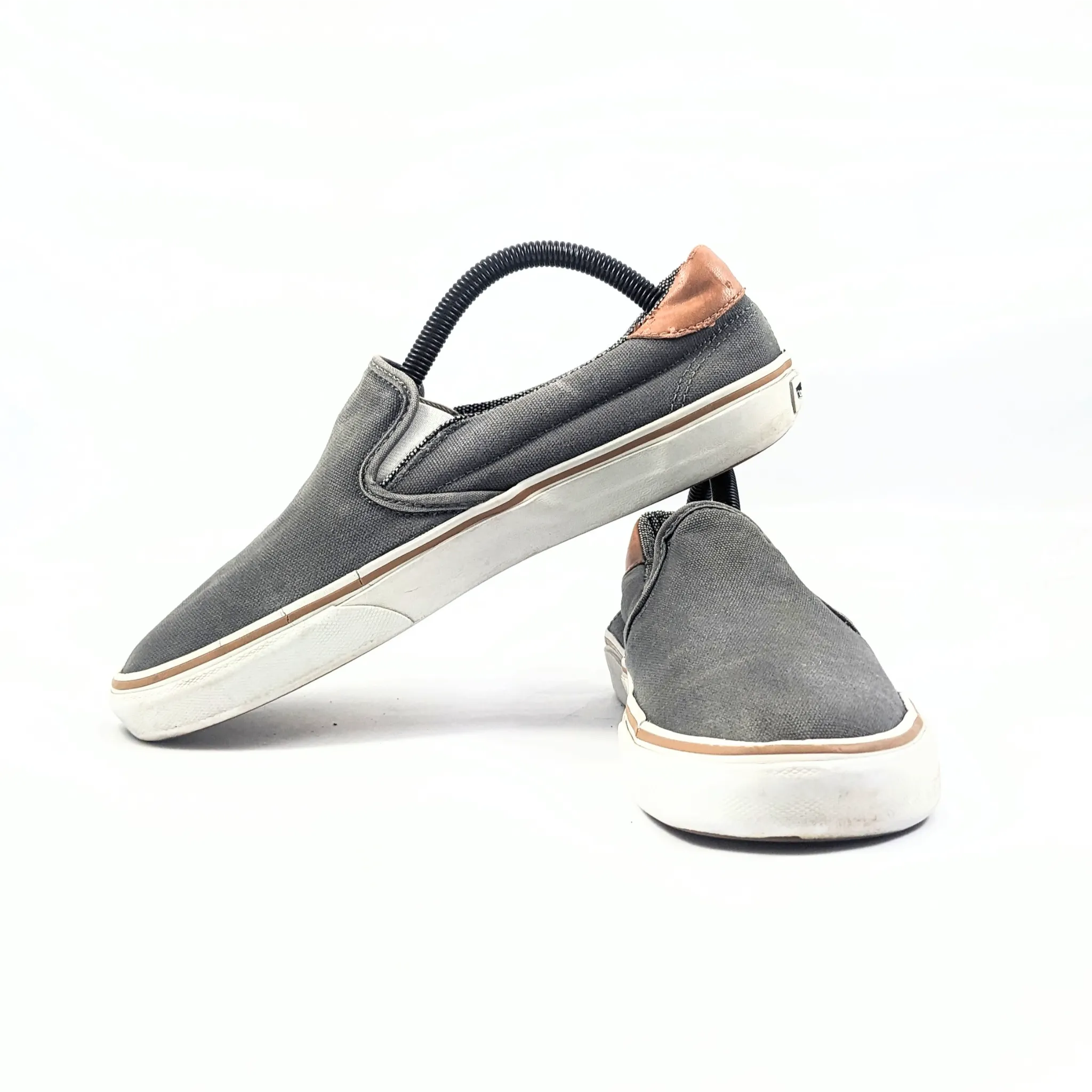 Vans Grey SlipOns