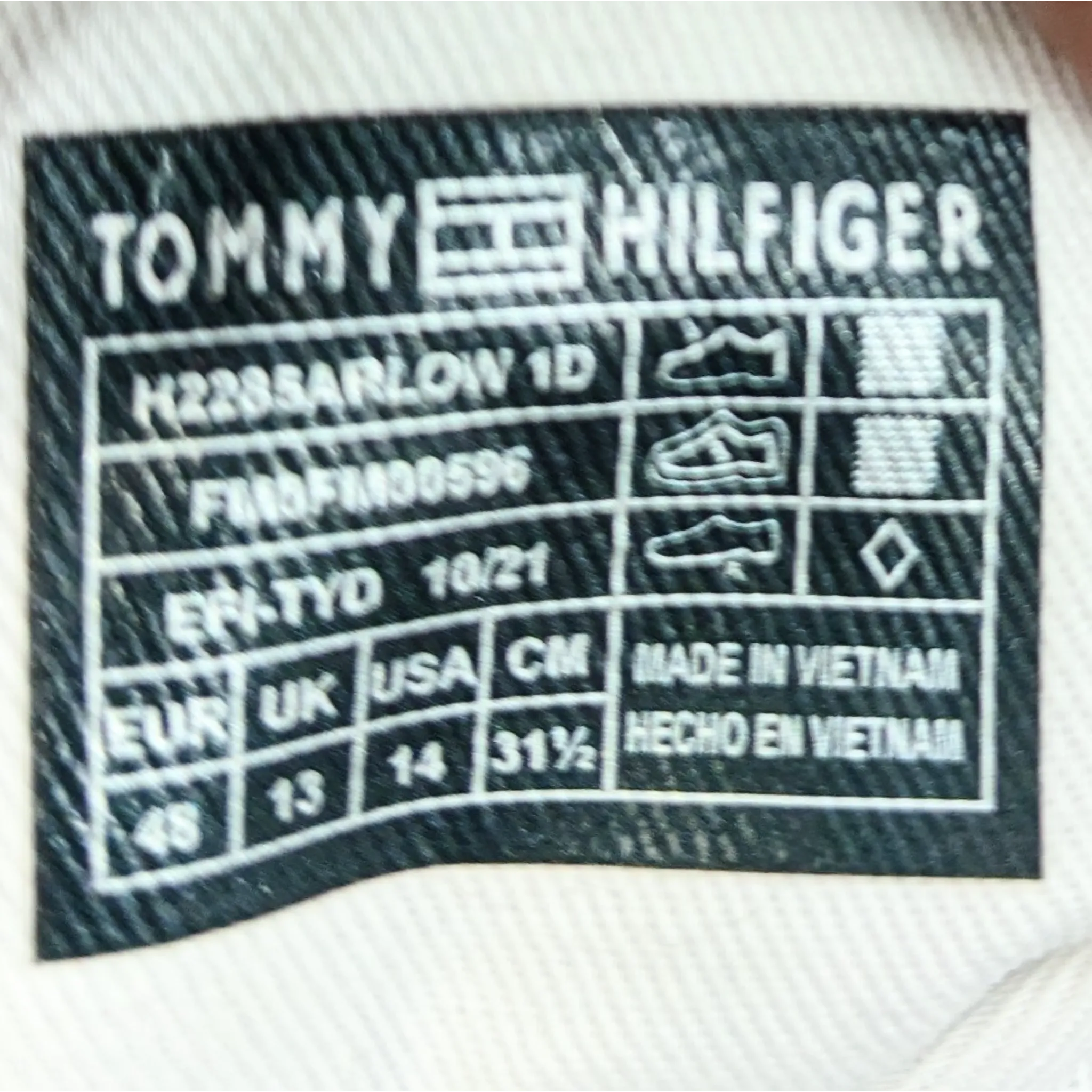 Tommy Hilfiger Blue Sneakers