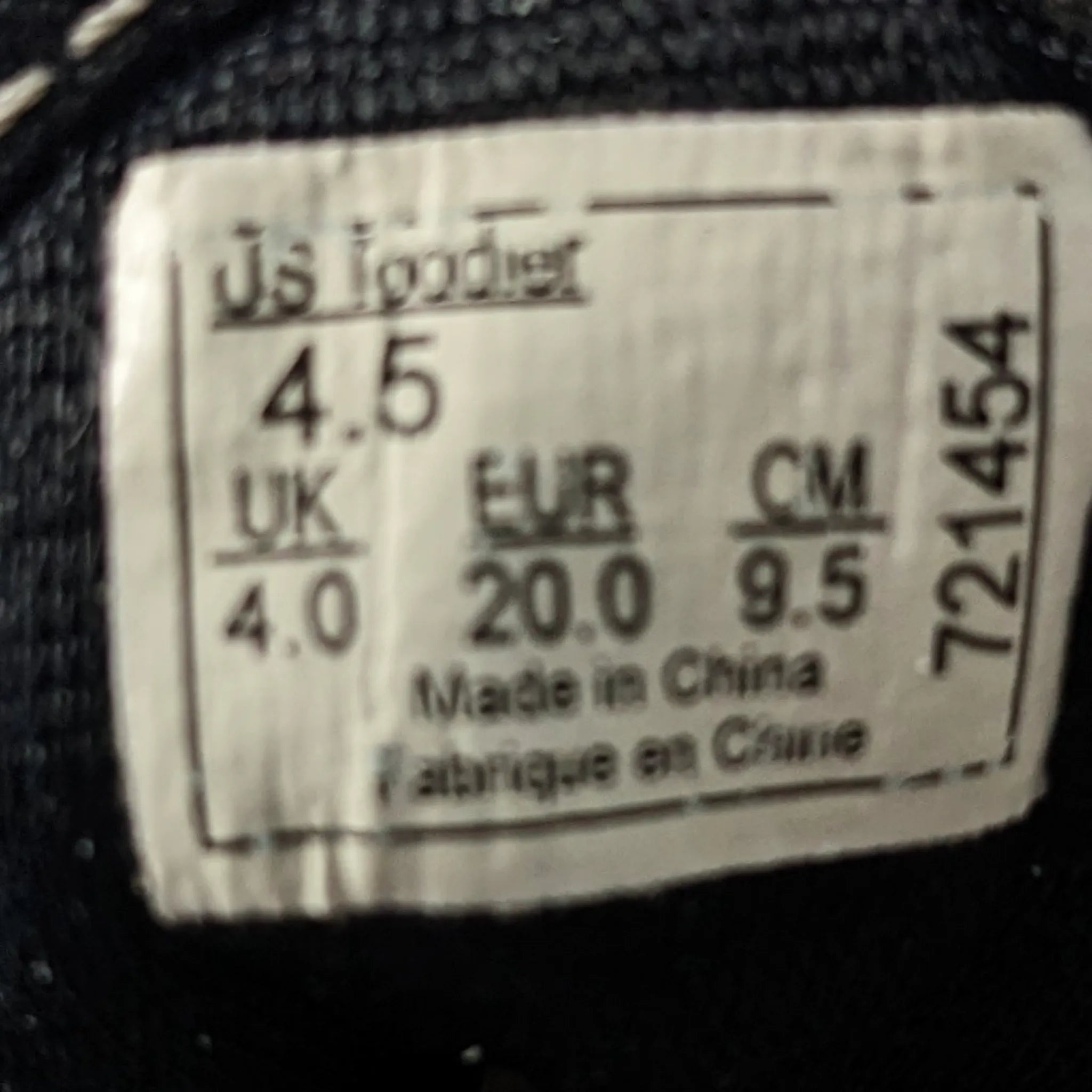 Vans Black Sneakers Kids