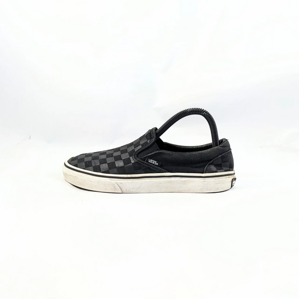 حذاء Vans باللون الأسود على شكل CheckerBoard
