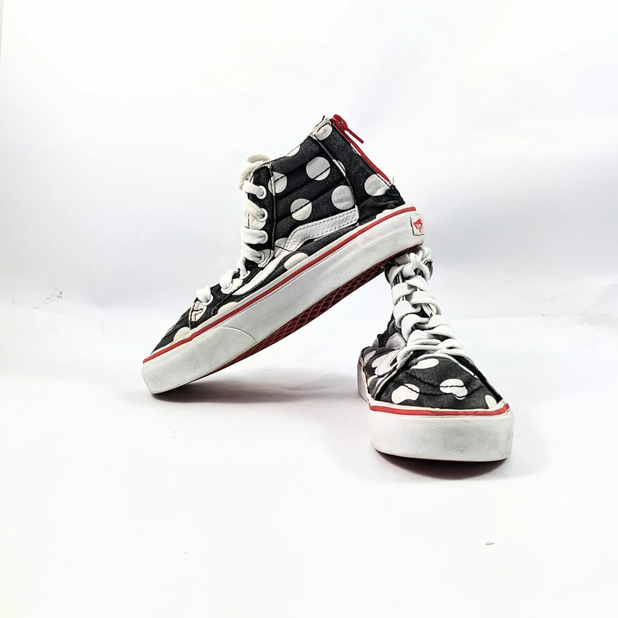 Vans Black Hightops Kids