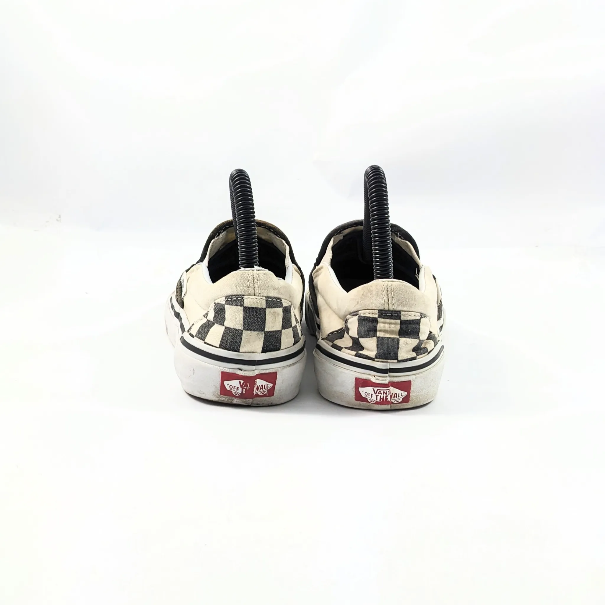 Vans White CheckerBoard Sneakers