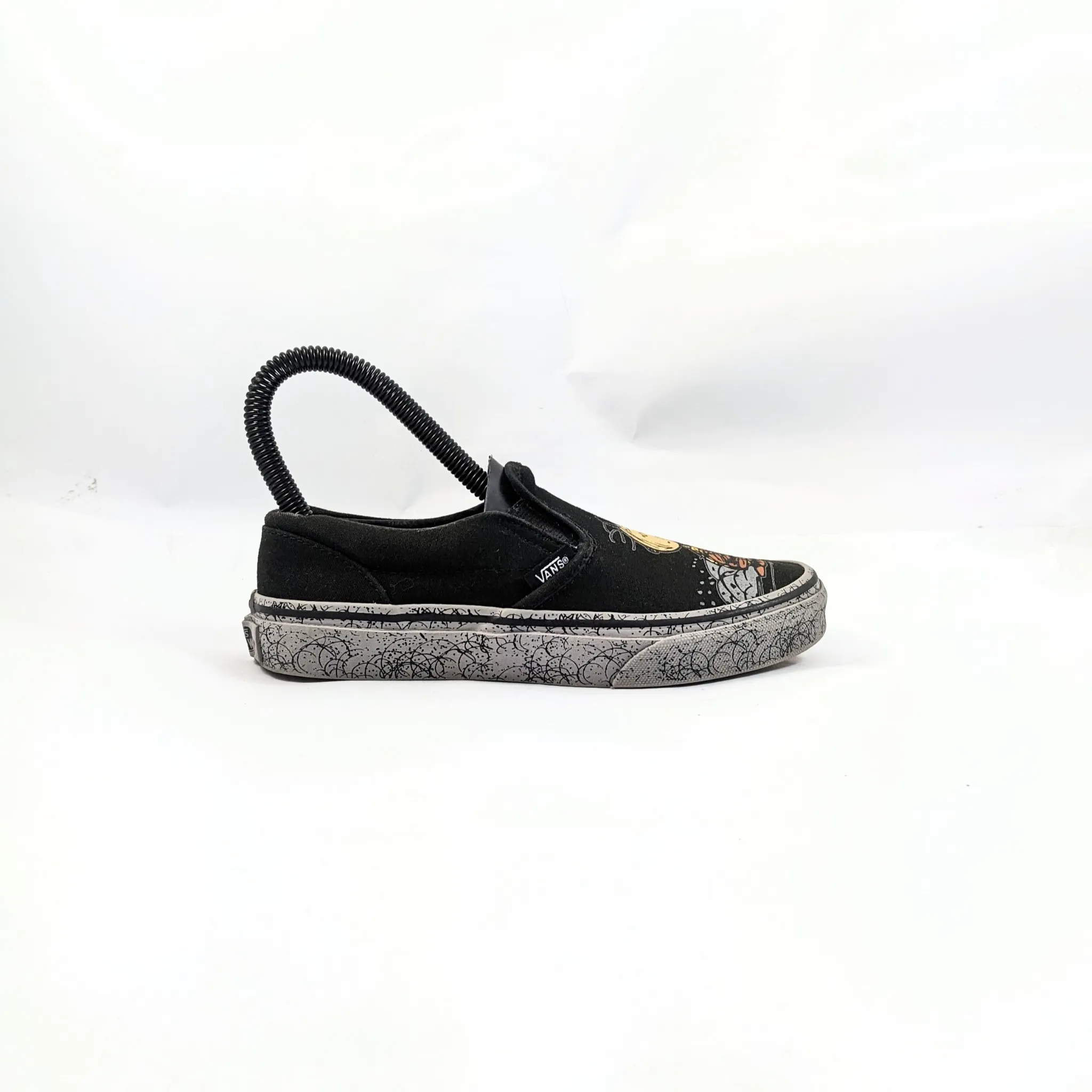 Vans Black SlipOns Kids