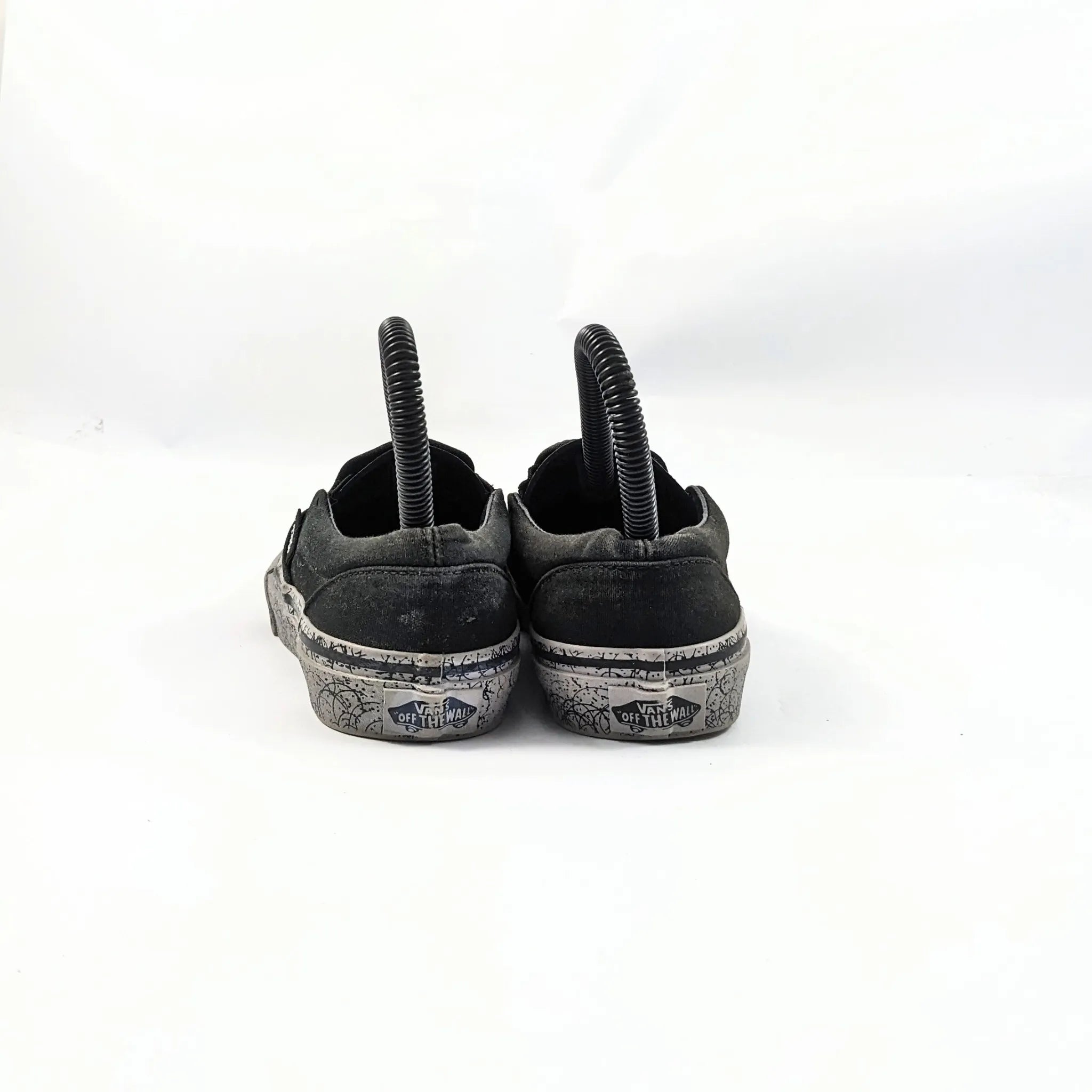 Vans Black SlipOns Kids