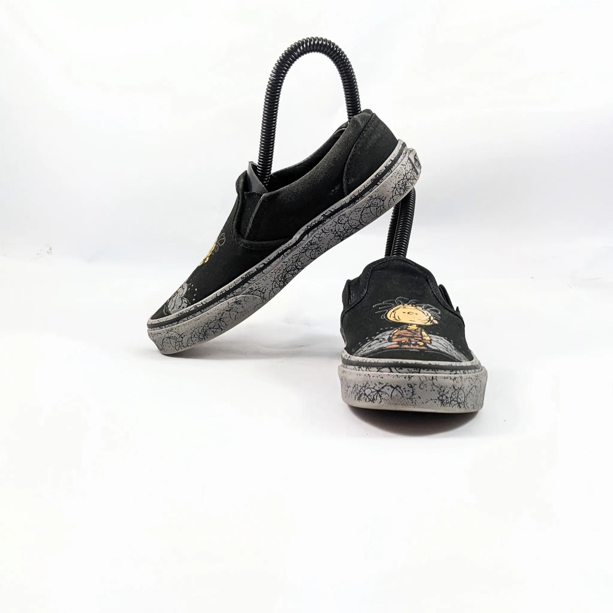 Vans Black SlipOns Kids