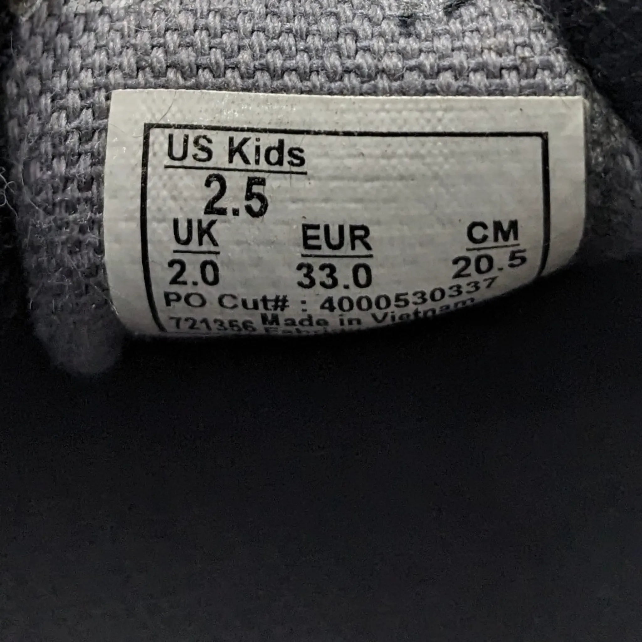 Vans Black SlipOns Kids