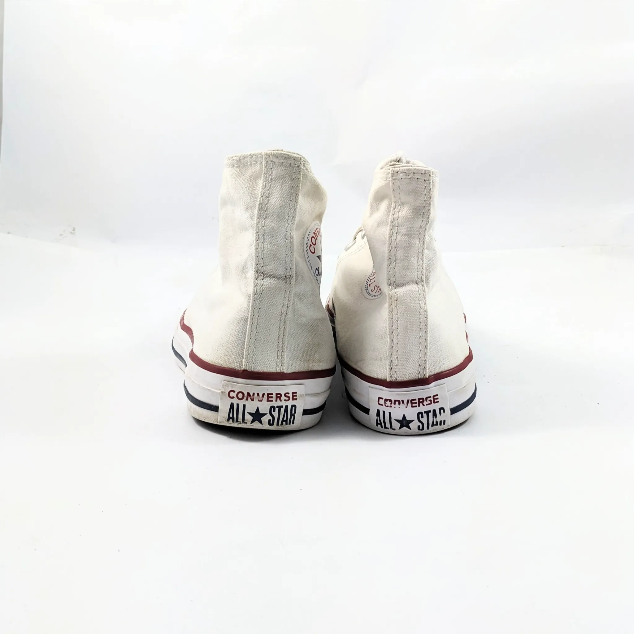 Converse White Hightops