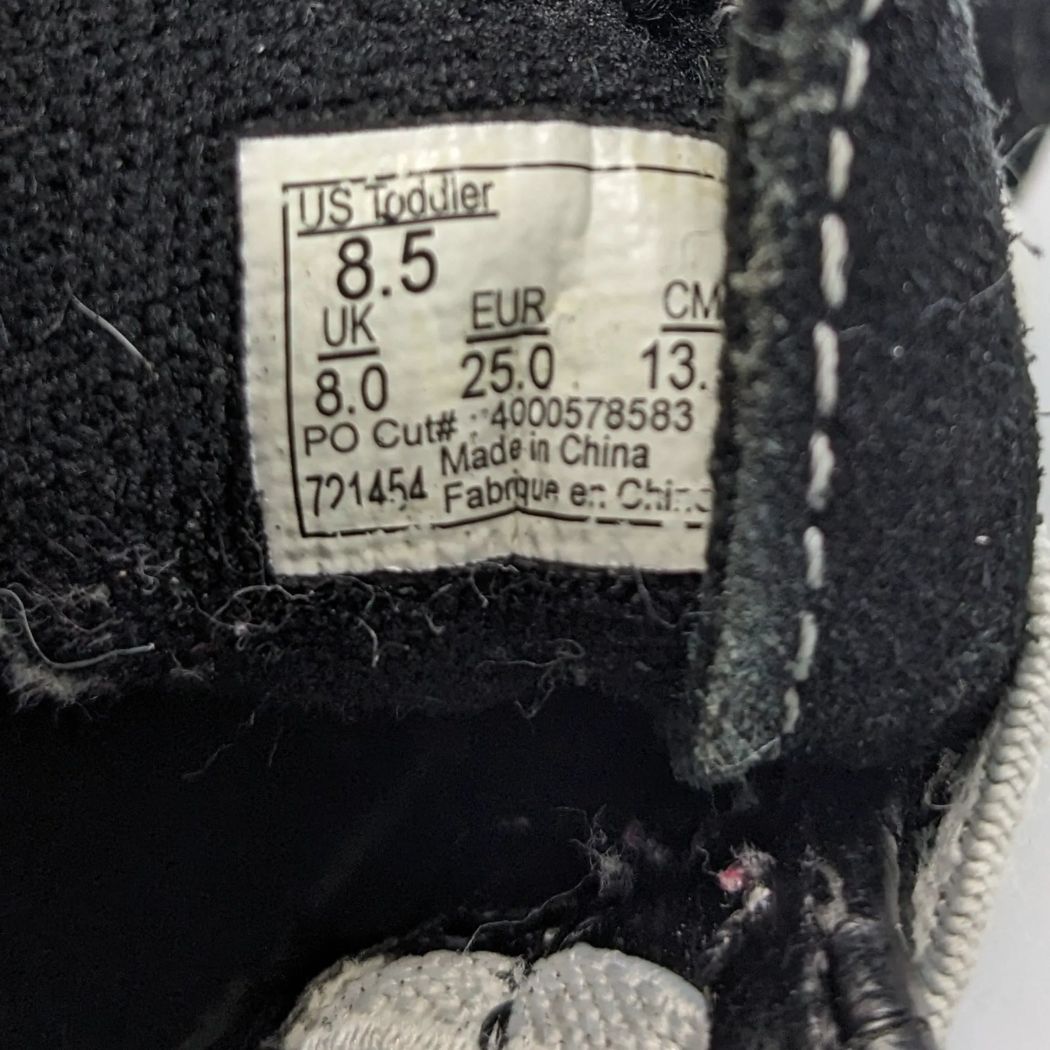 Vans Black Sneakers Kids