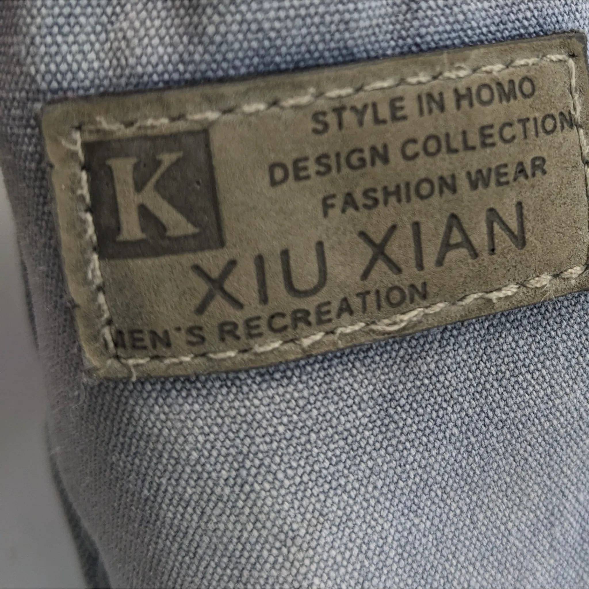 XIU XIAN  Light Blue Sneakers