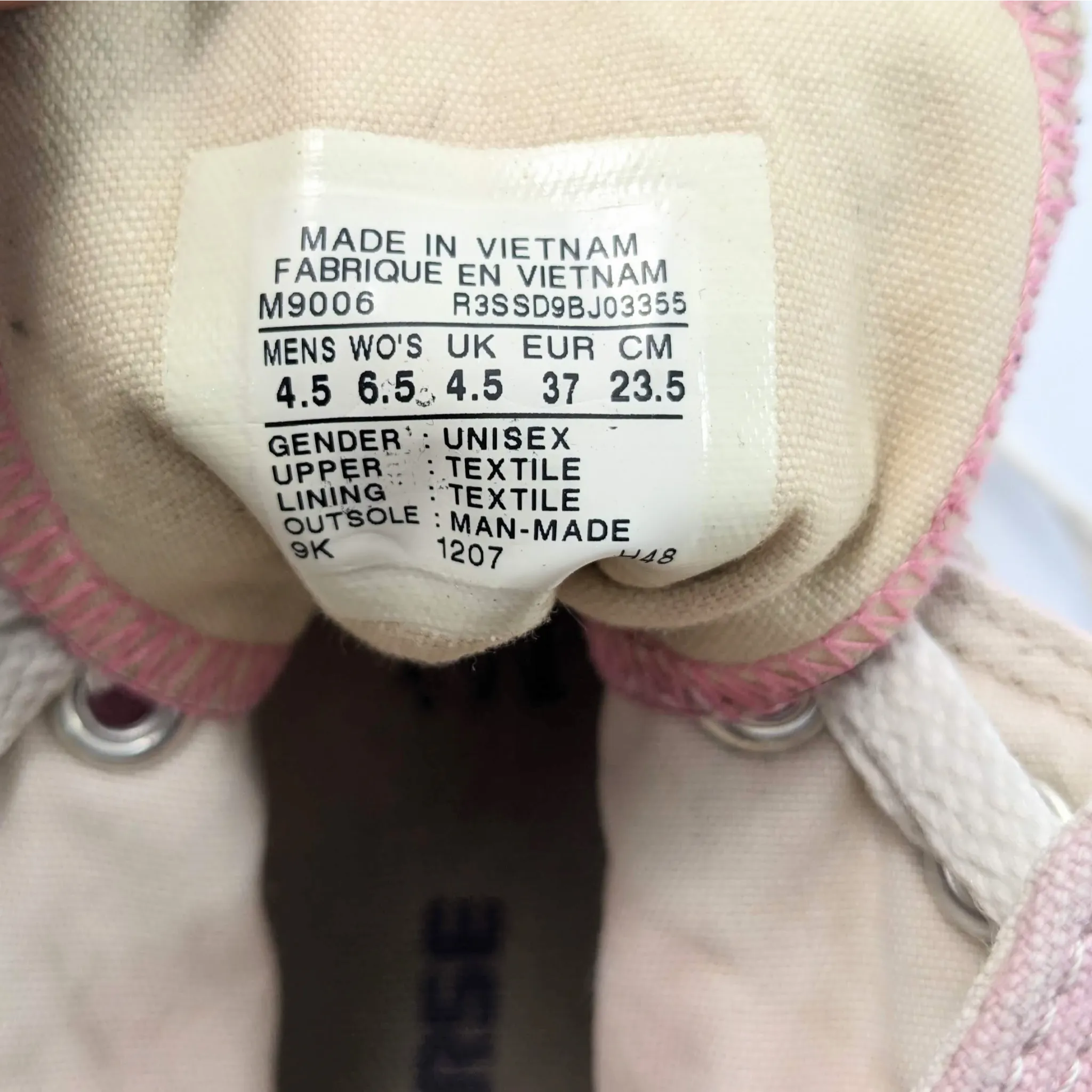 Converse Pink Hightops