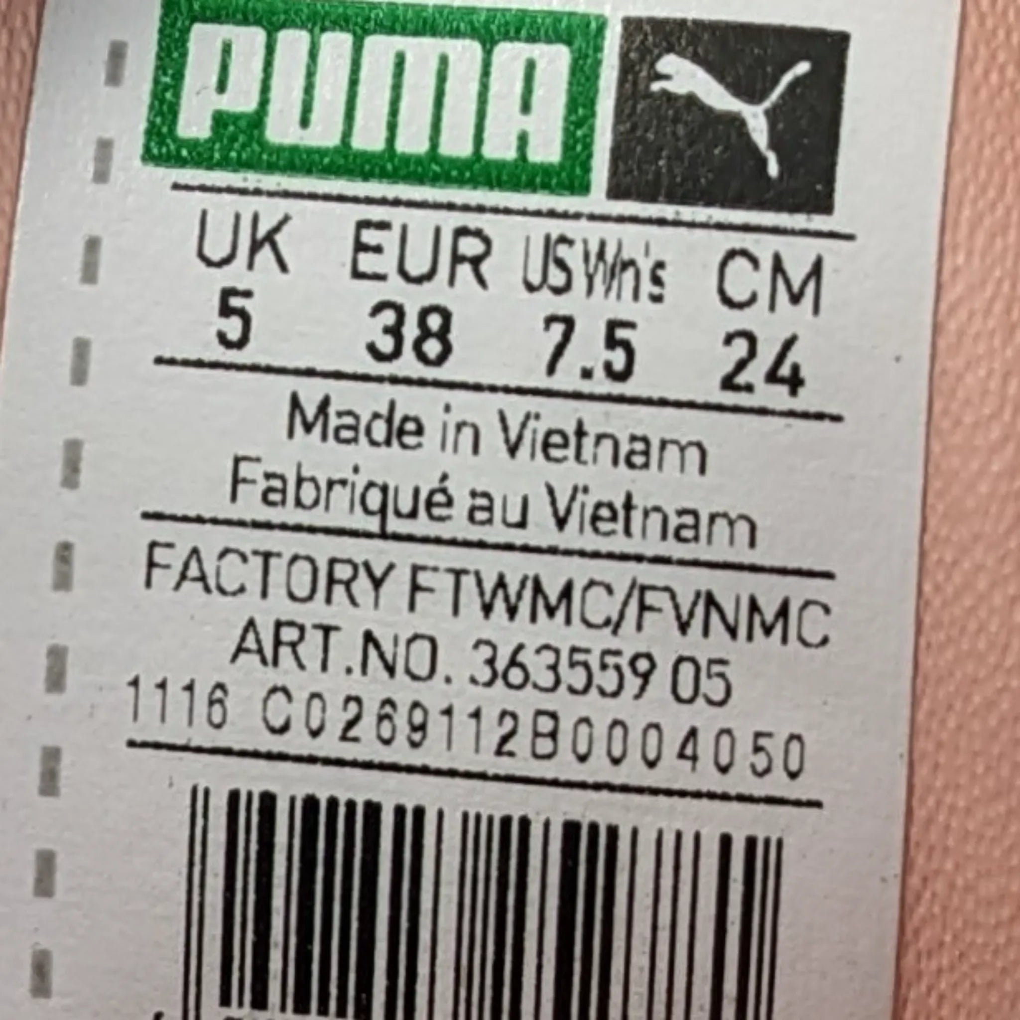 Puma Pink Sneakers