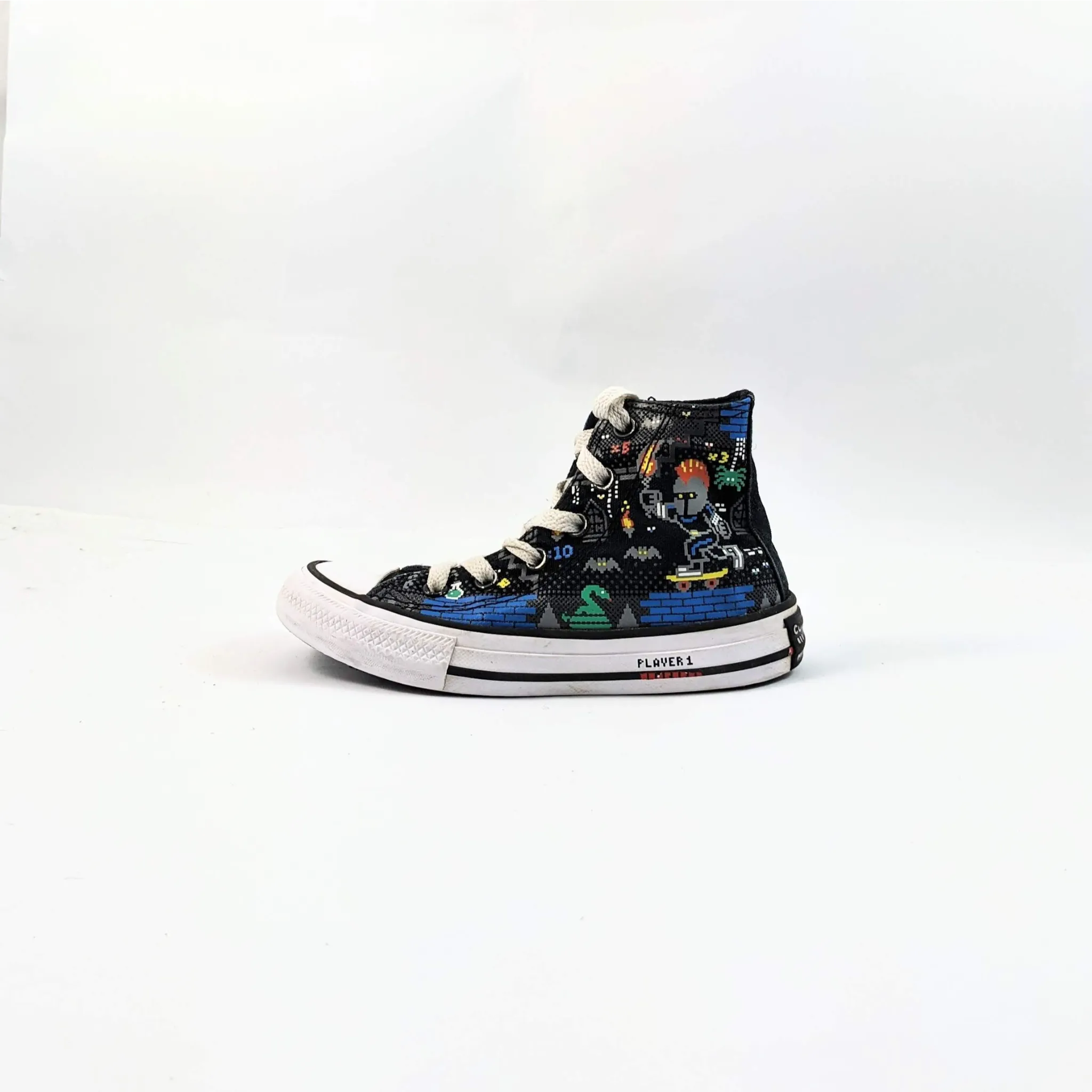 Converse Black Hightops Kids