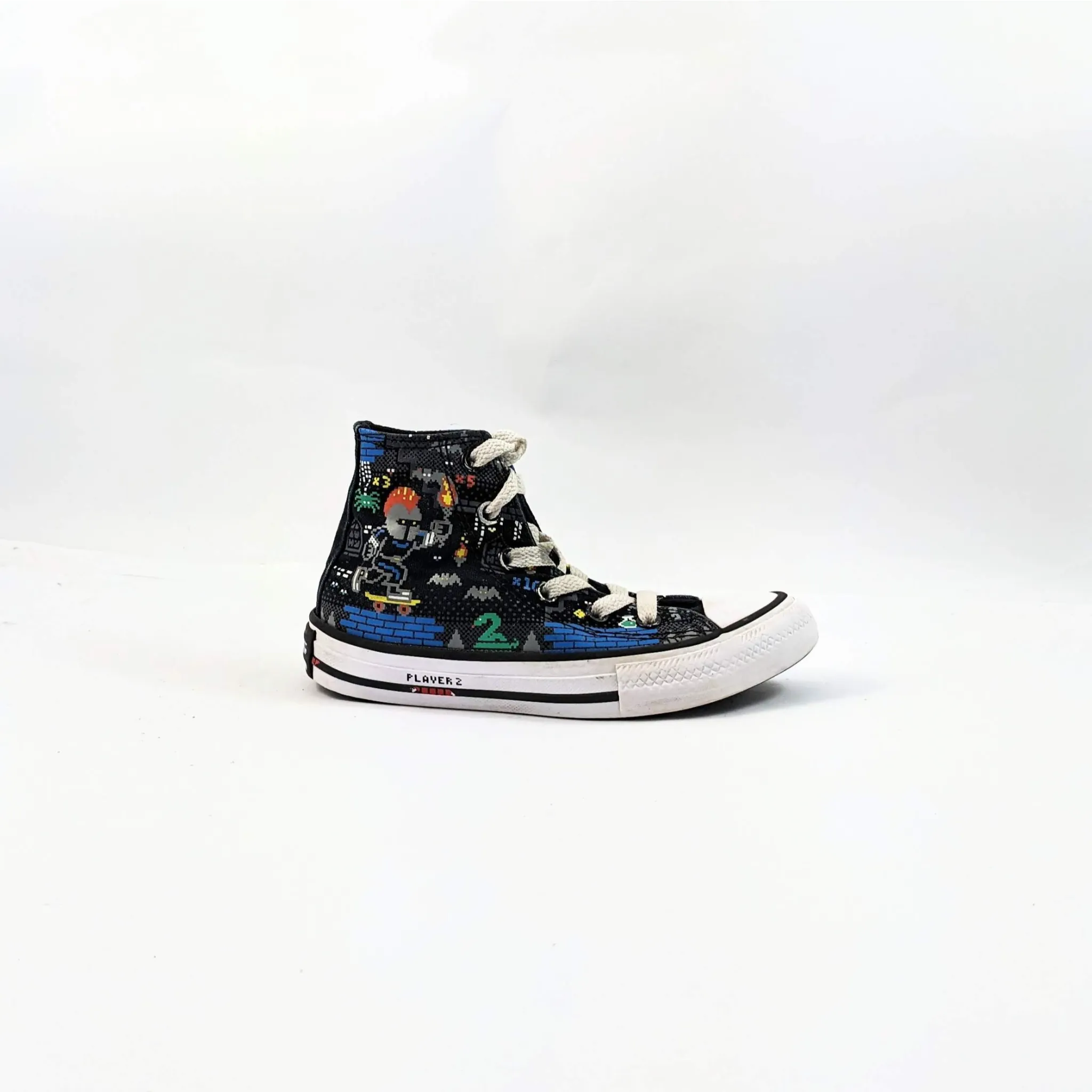 Converse Black Hightops Kids