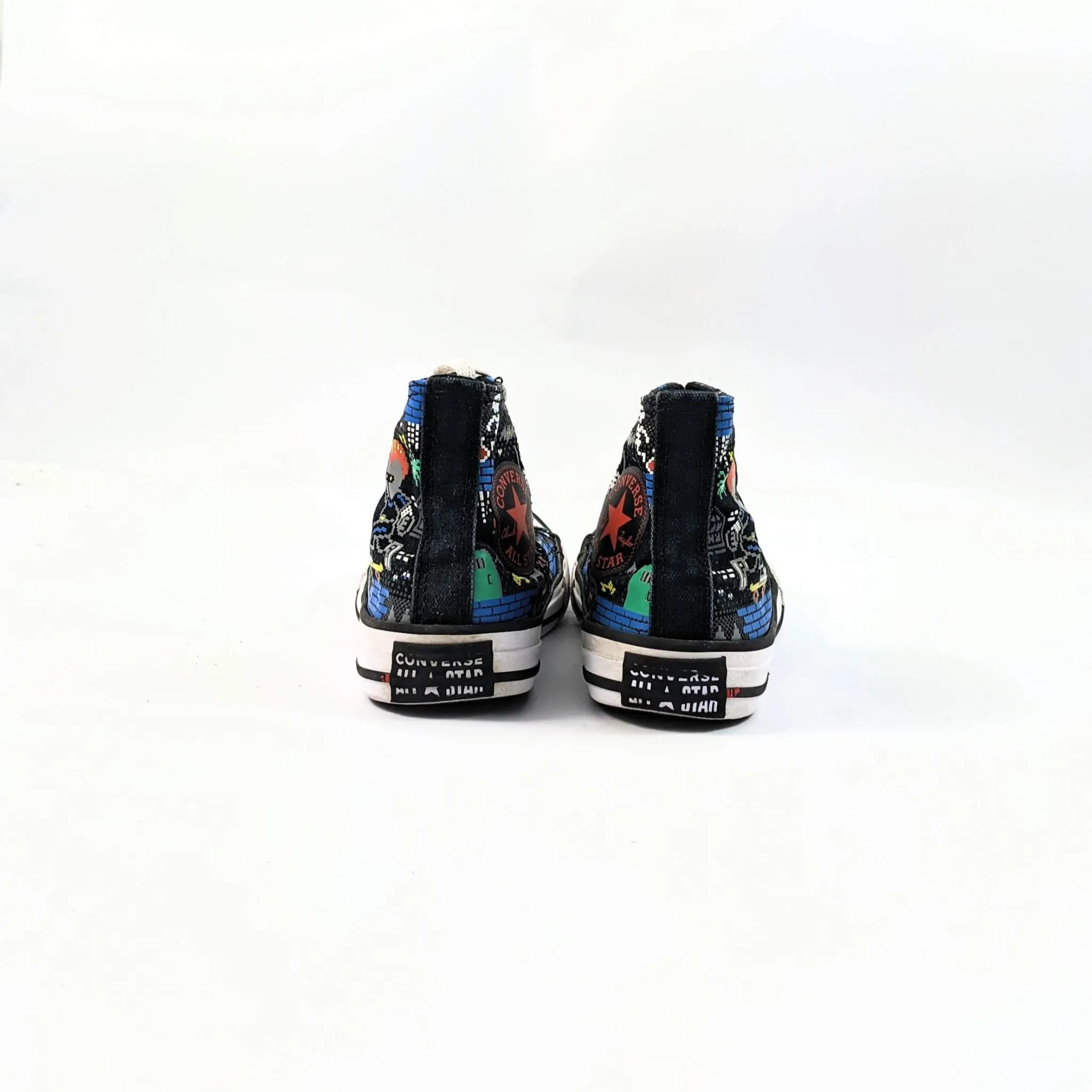 Converse Black Hightops Kids
