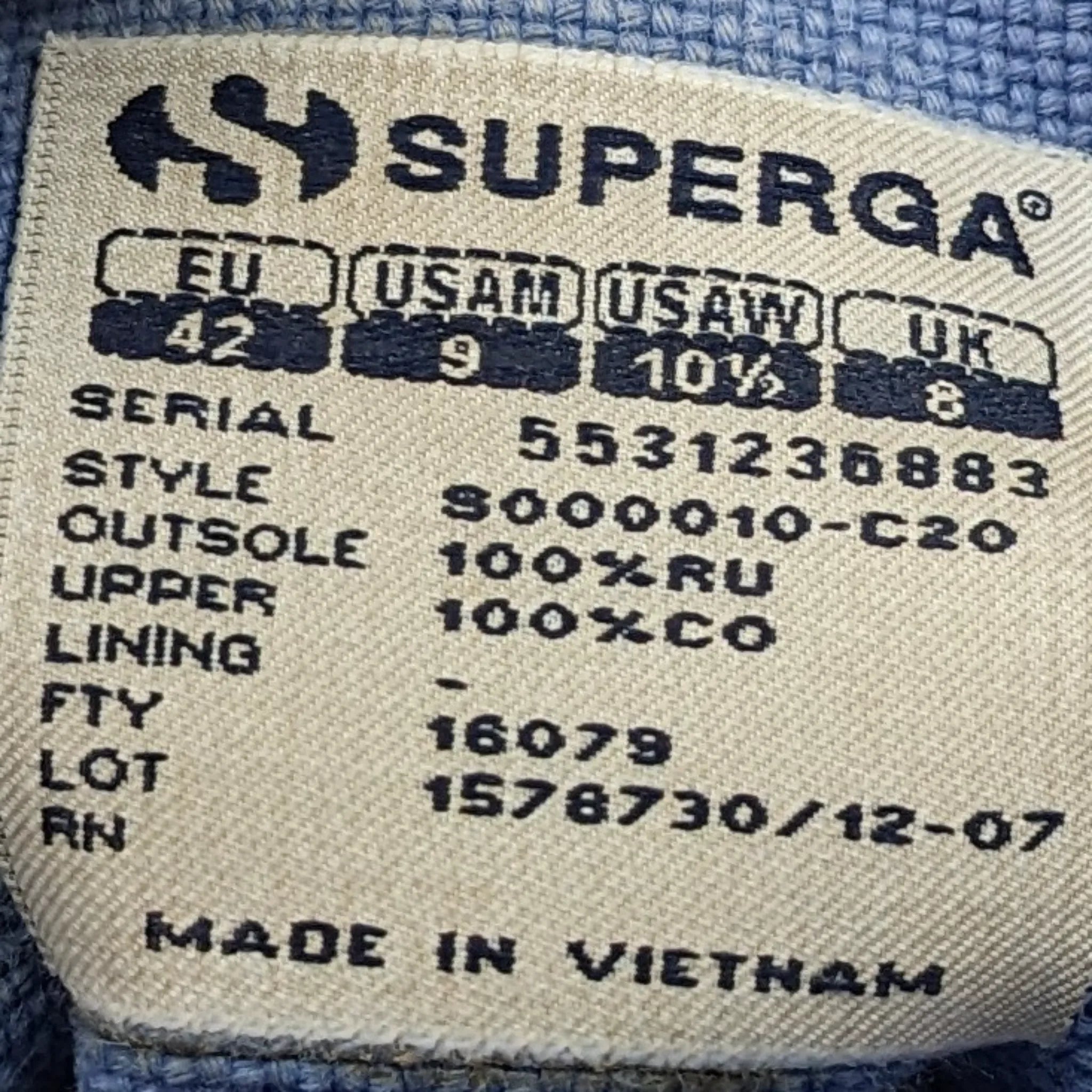 Superga Blue Sneakers