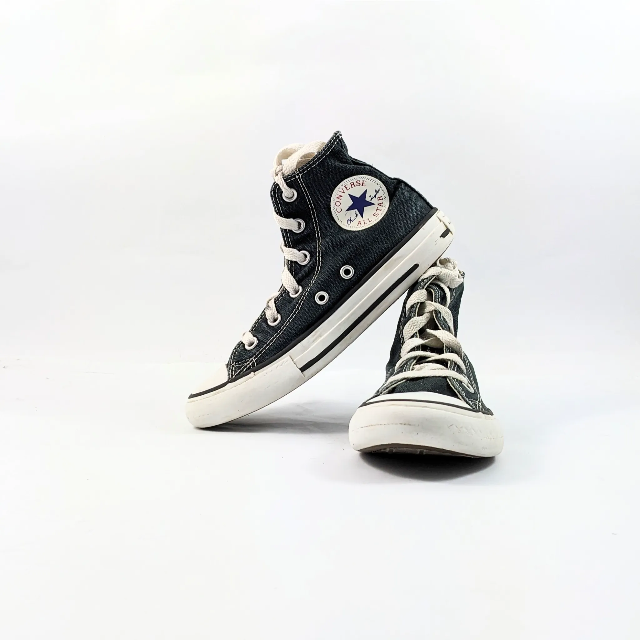 Converse Black Hightops