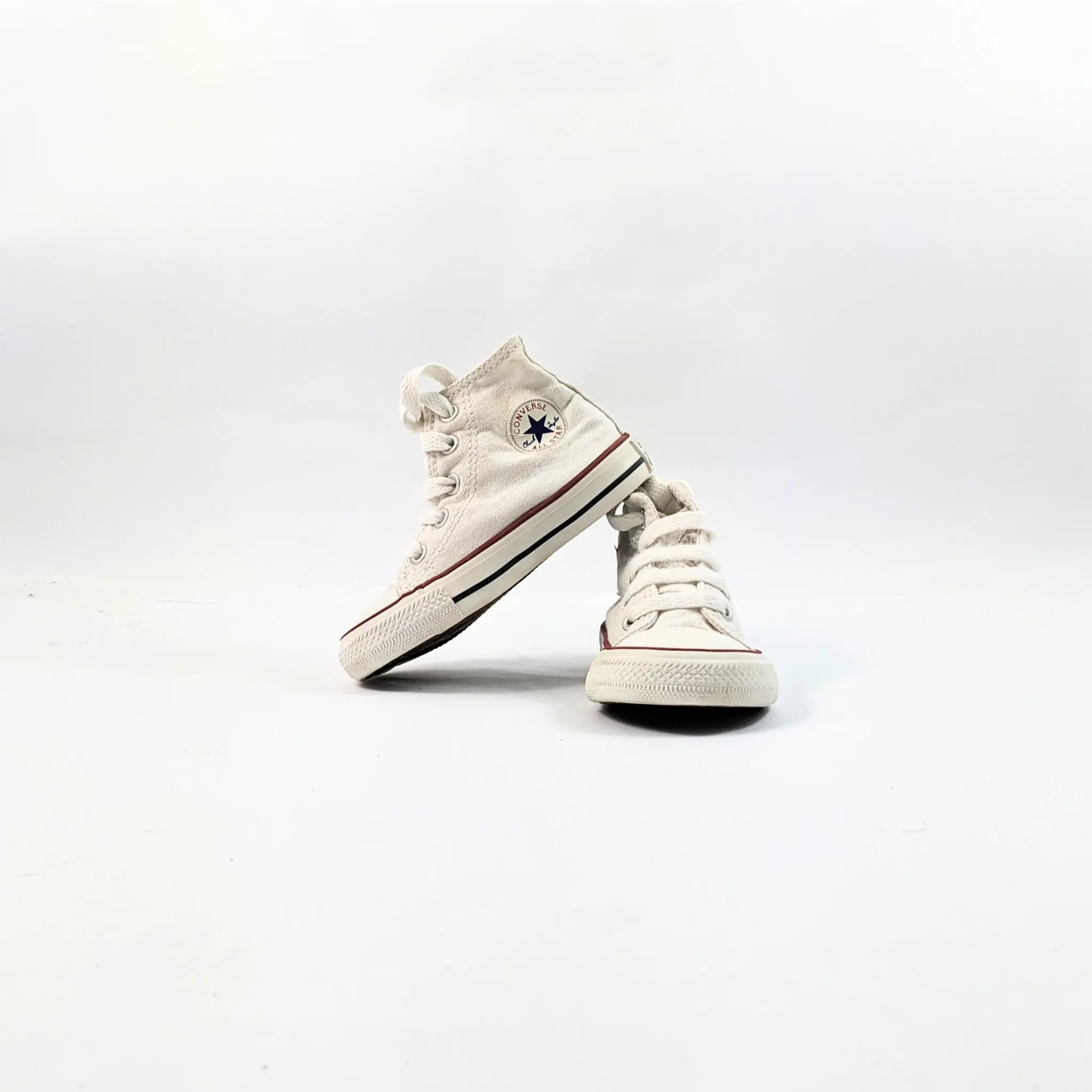 Converse White Hightops Kids