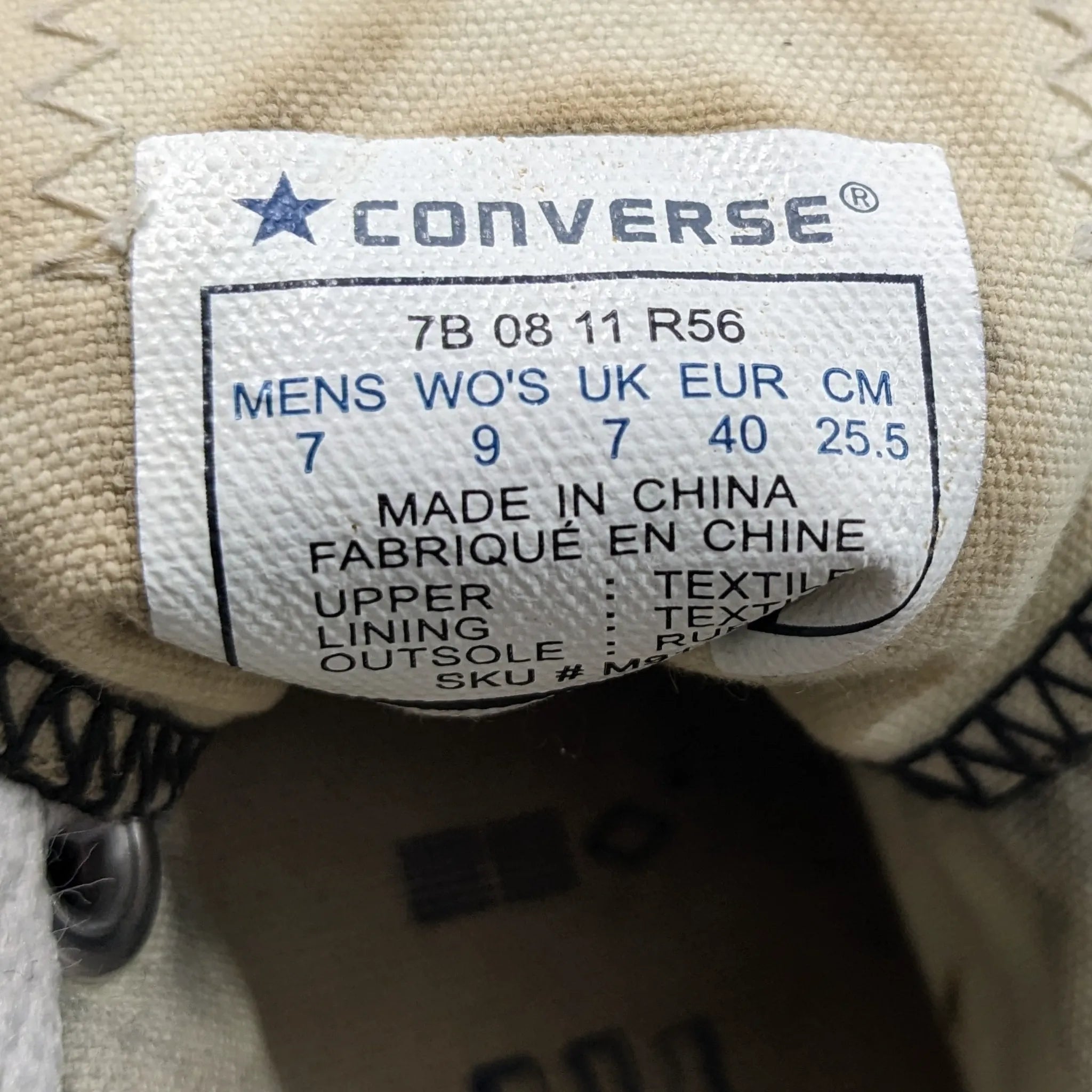 Converse Black Sneakers