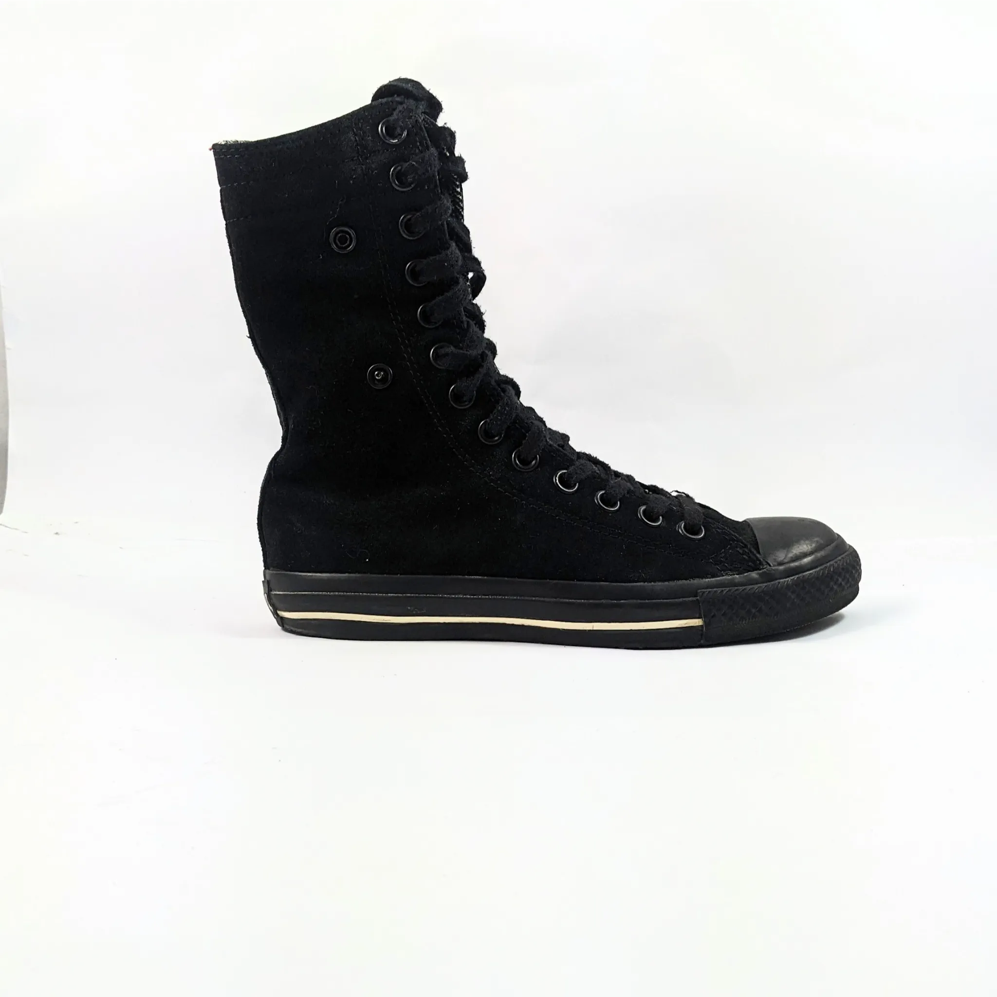 Converse Black KneeHigh Sneakers