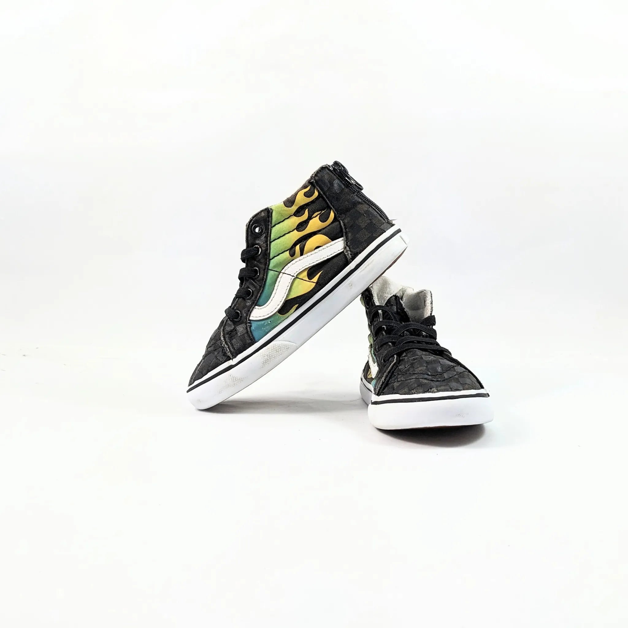 Vans Black Hightops Kids