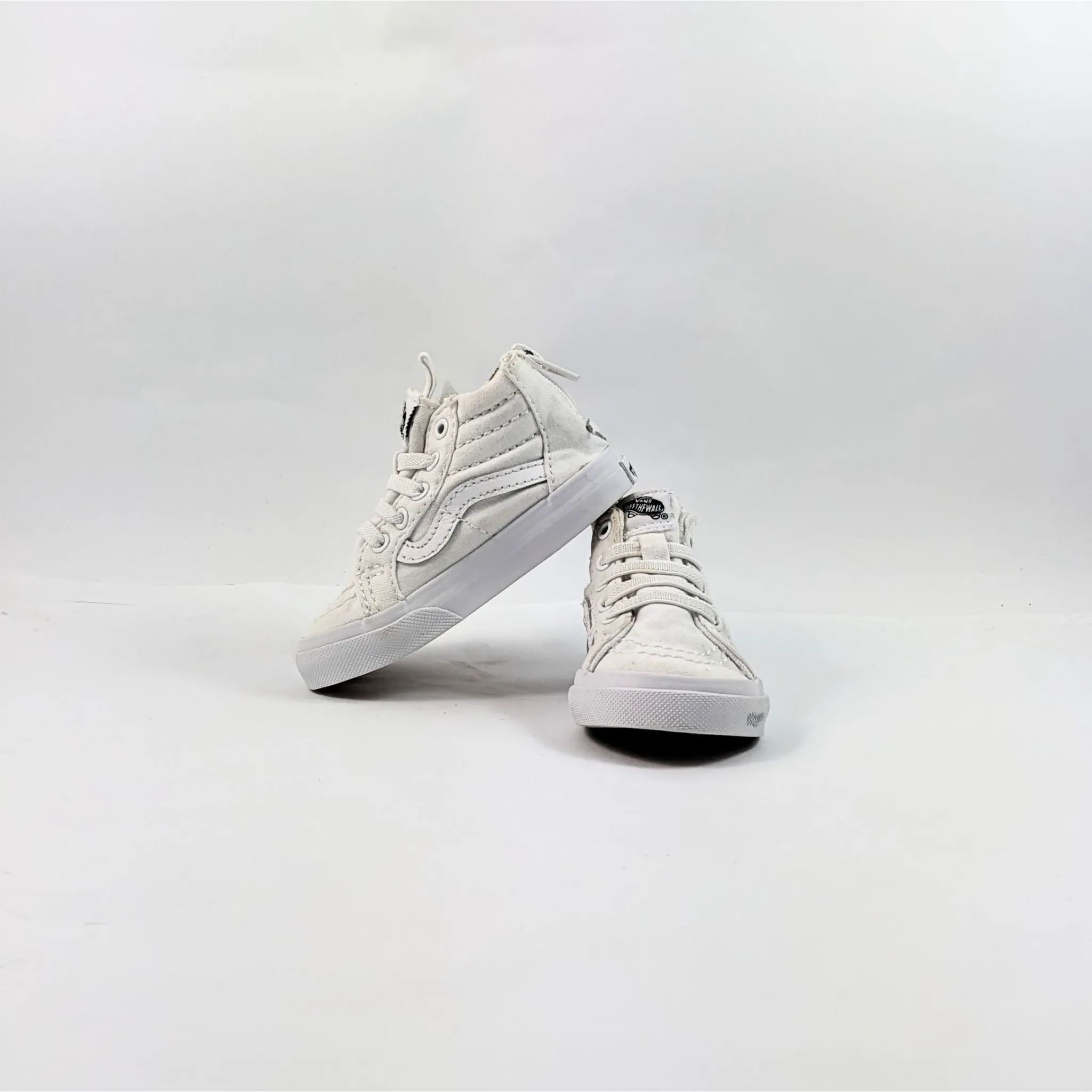 Vans White Hightops Kids