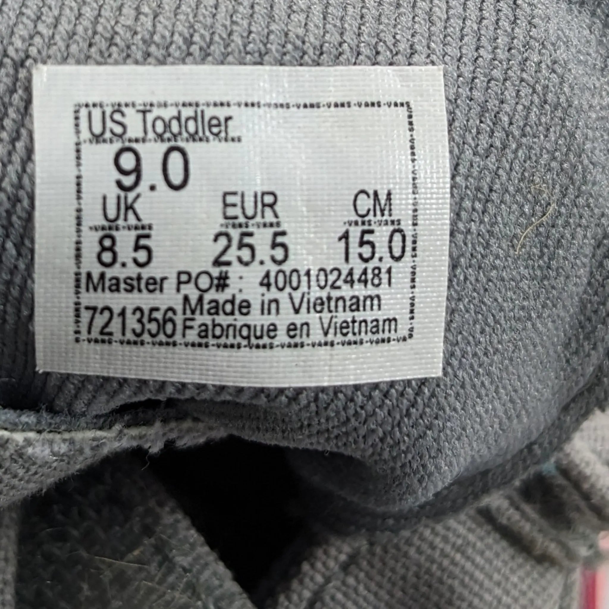 Vans Grey Sneakers Kids