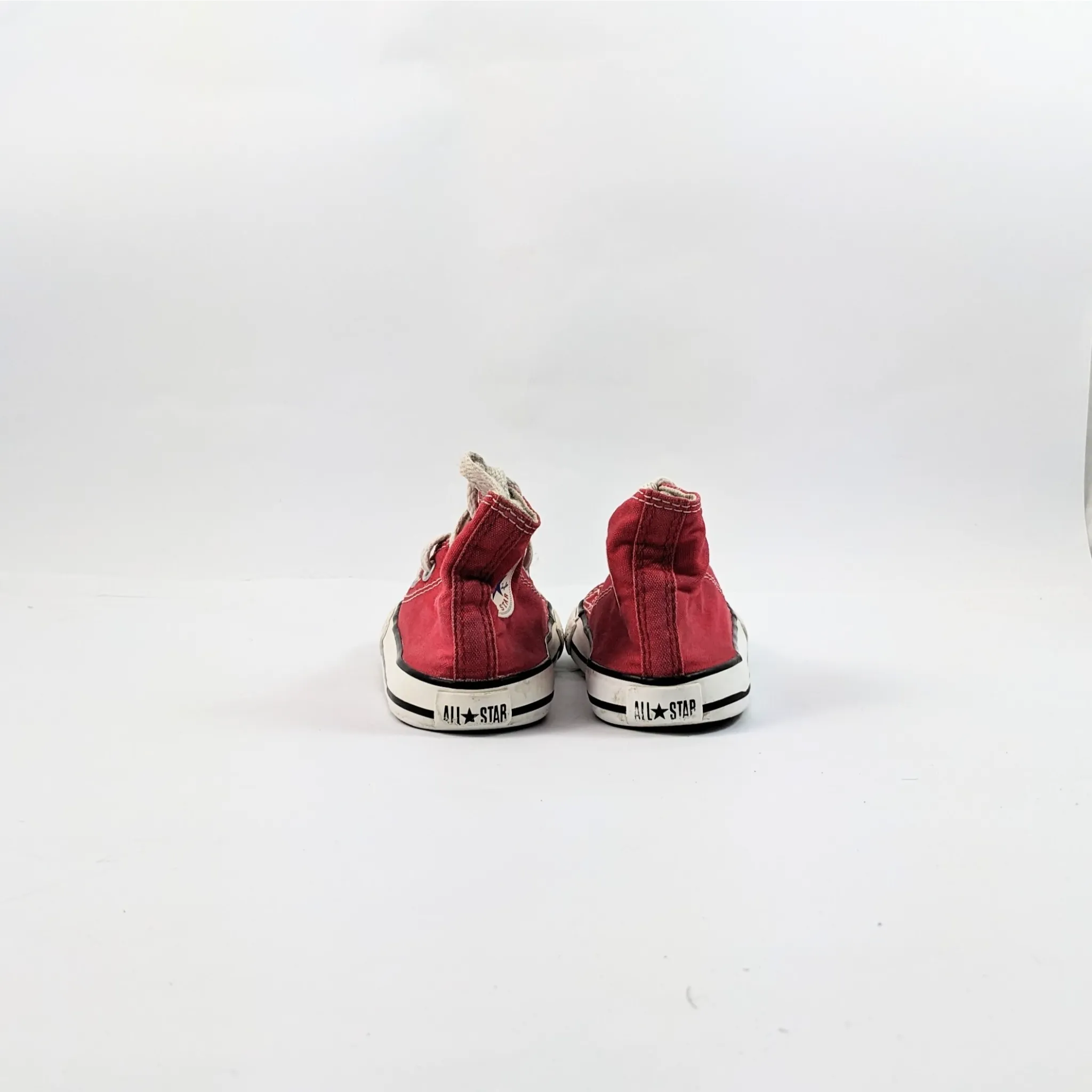 Converse Red Hightops Kids