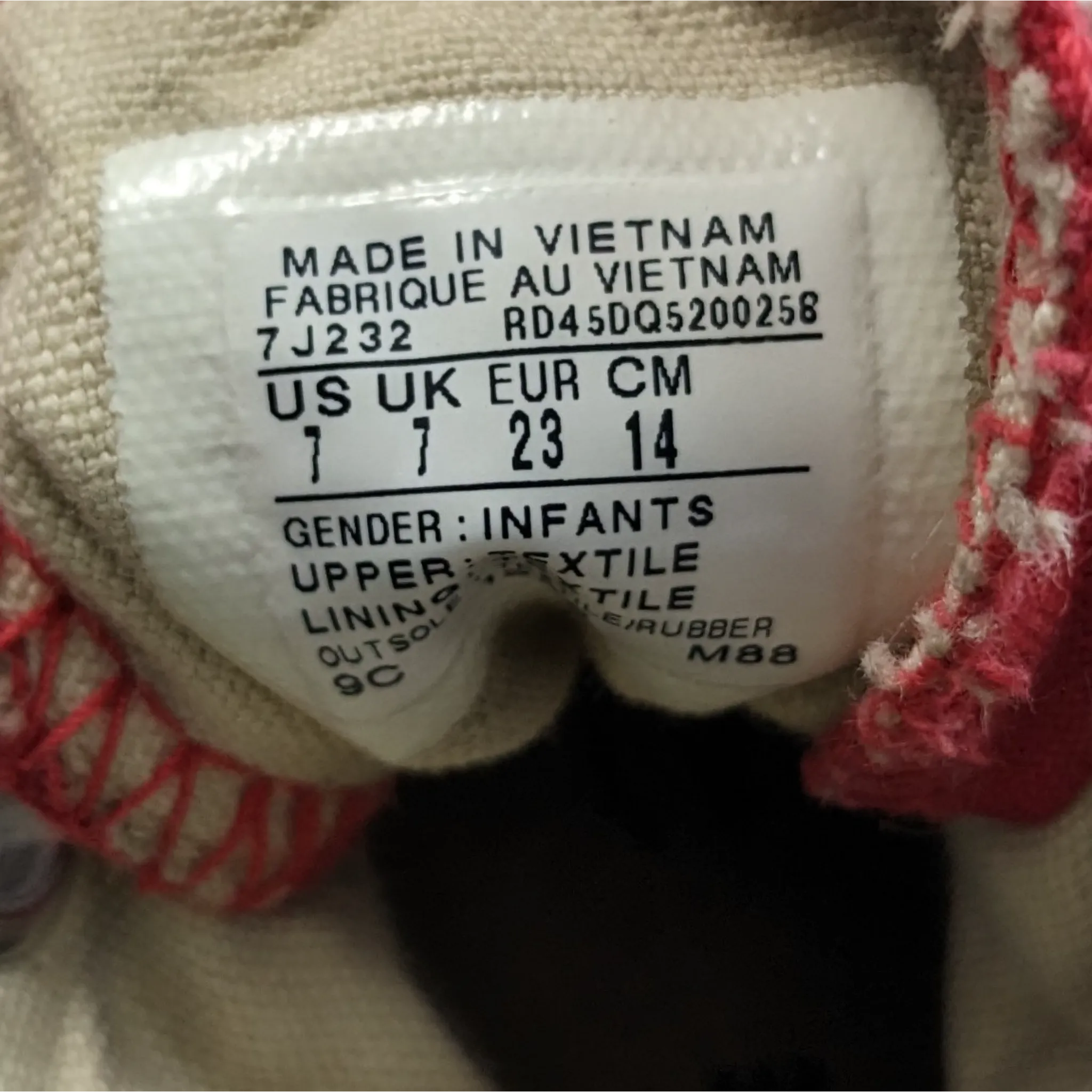 Converse Red Hightops Kids