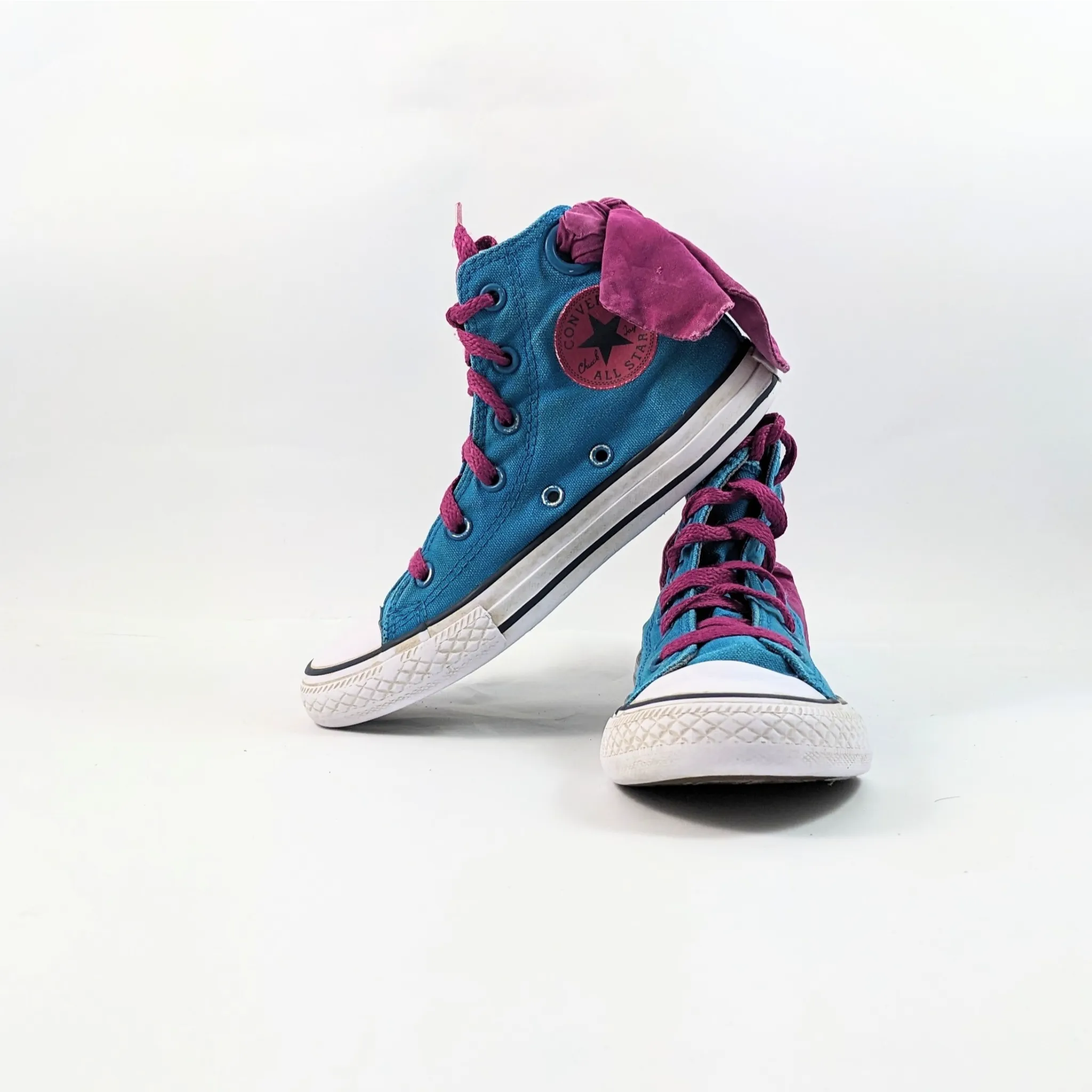 Converse Blue Hightops Kids