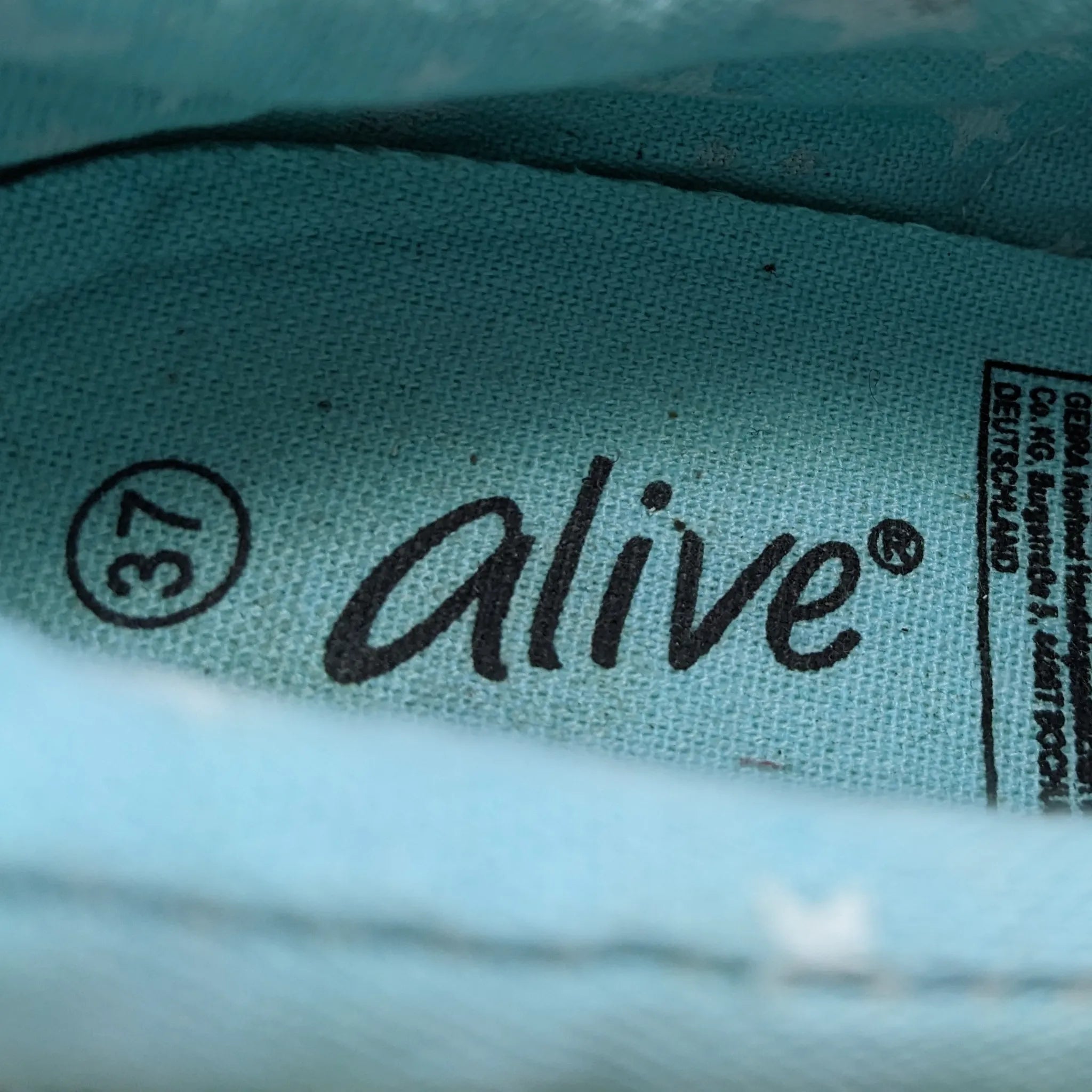 Alive Blue Sneakers