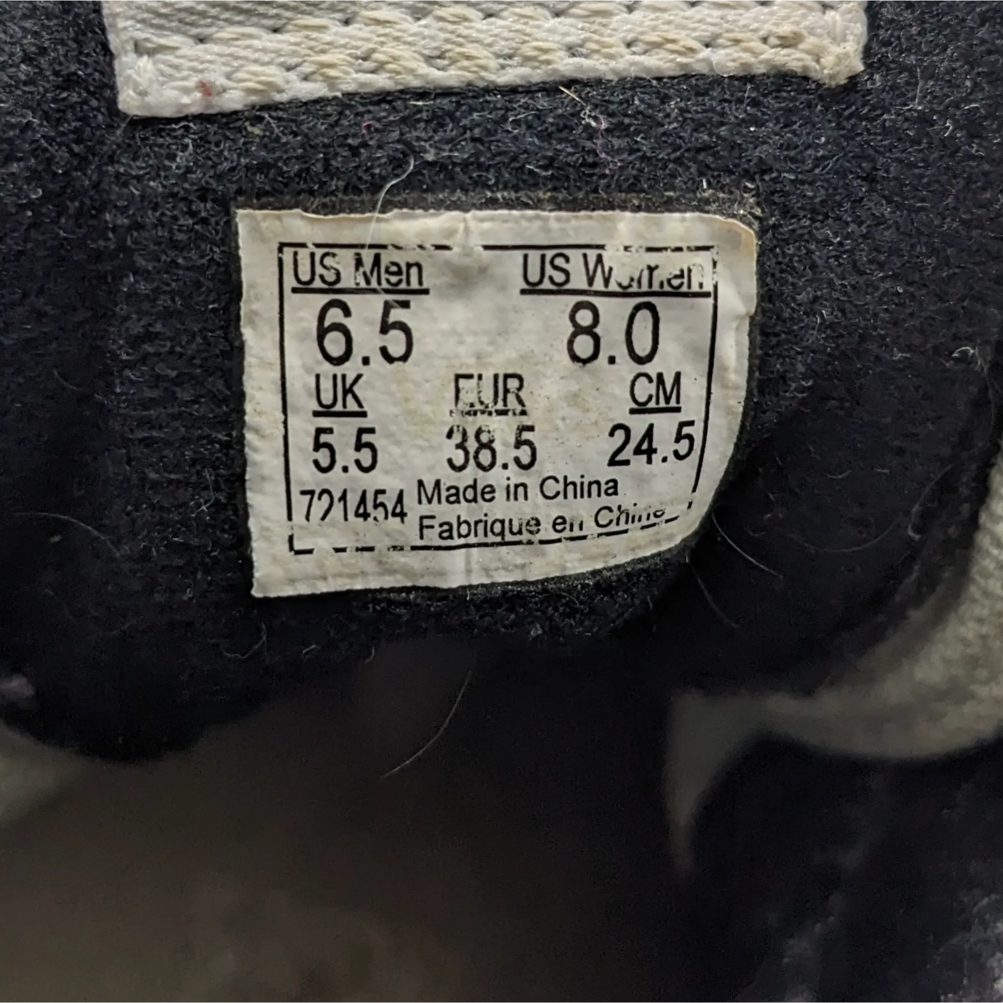 Vans Black Hightops