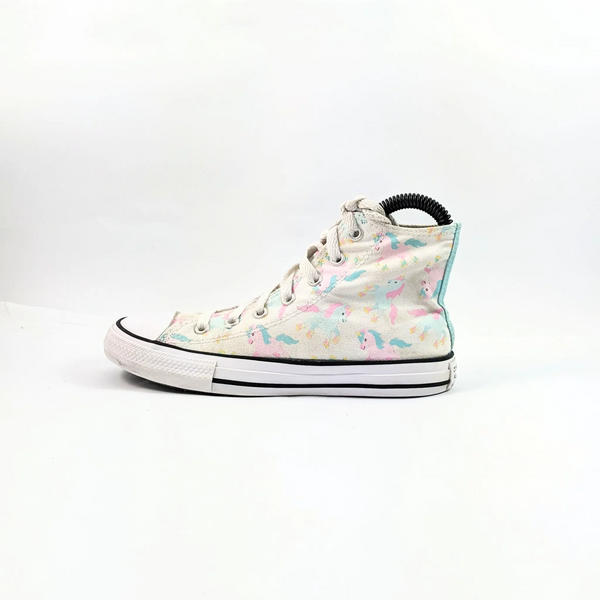 Converse White Hightops  | Pre loved kids Sneakers