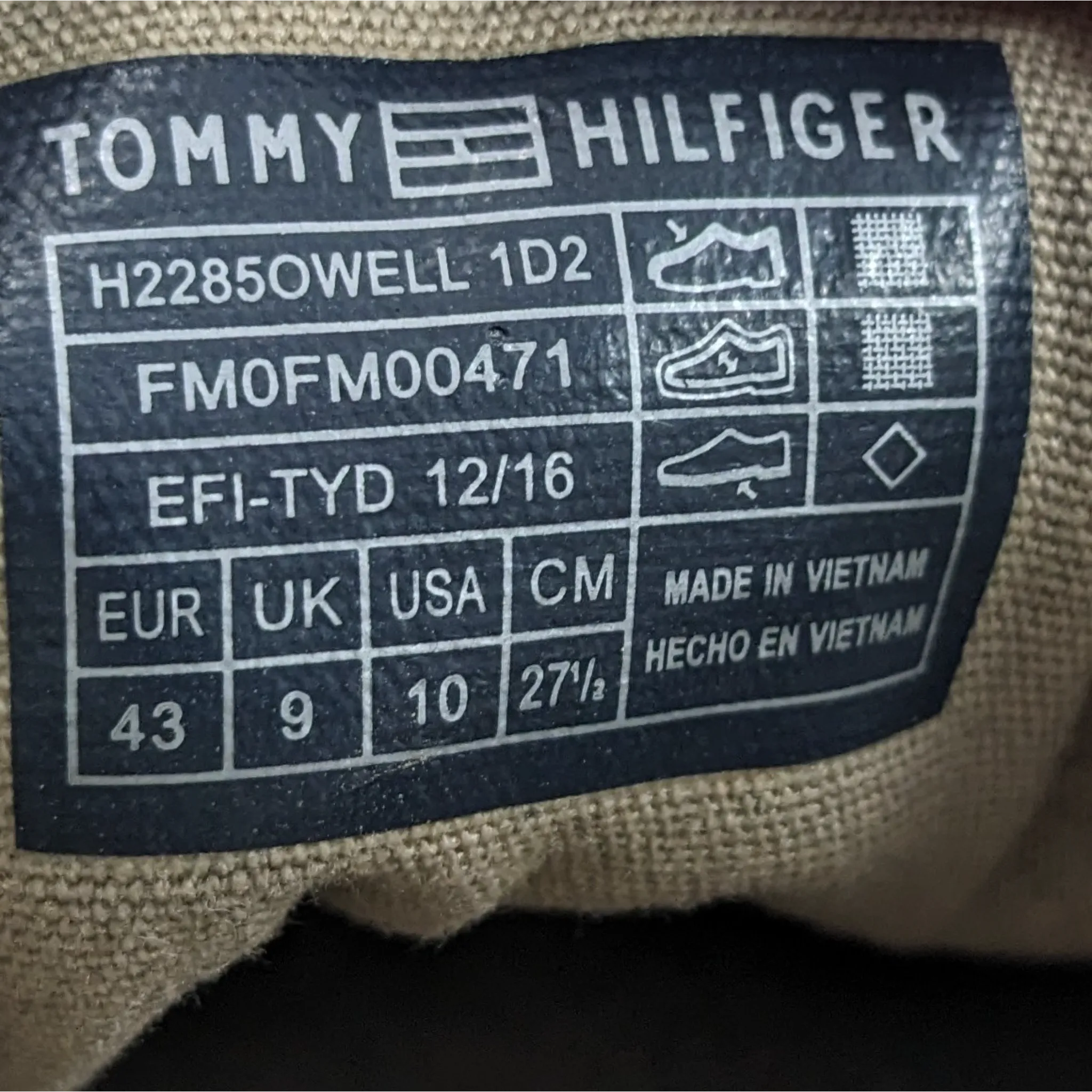 Tommy Hilfiger Blue Sneakers
