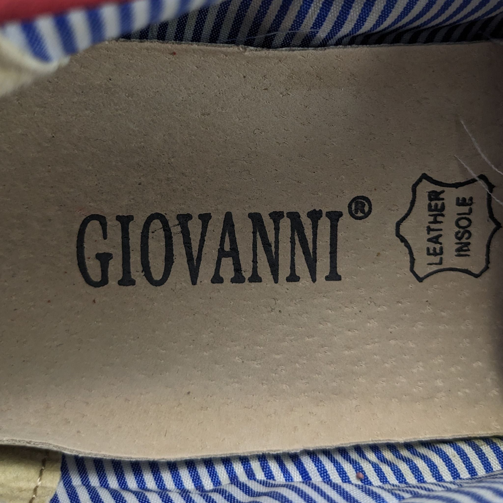 Giovanni Maroon Sneakers