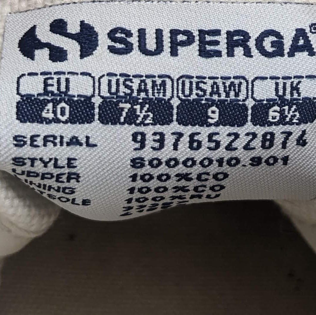 Superga White Sneakers